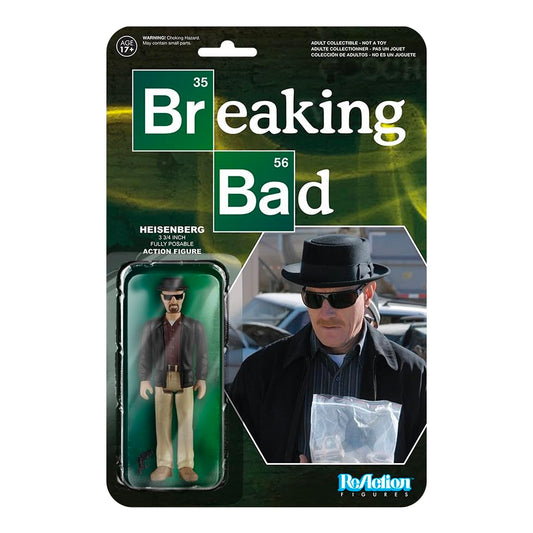 ReAction Figures: Breaking Bad - Heisenberg 3" Tall Action Figure