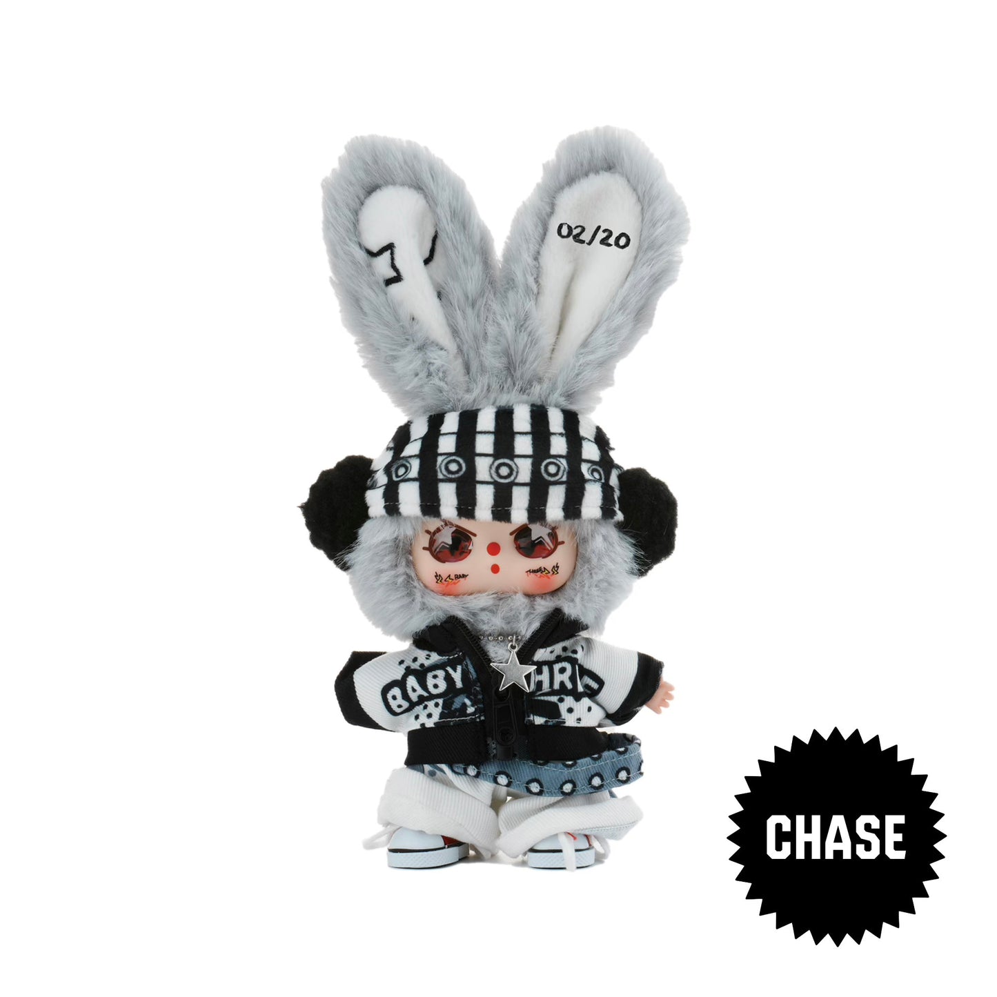 Baby Three "Street Hyper" Vinyl Plush "Orange" Blind Box SDCC 2025 Exclusive by UCC