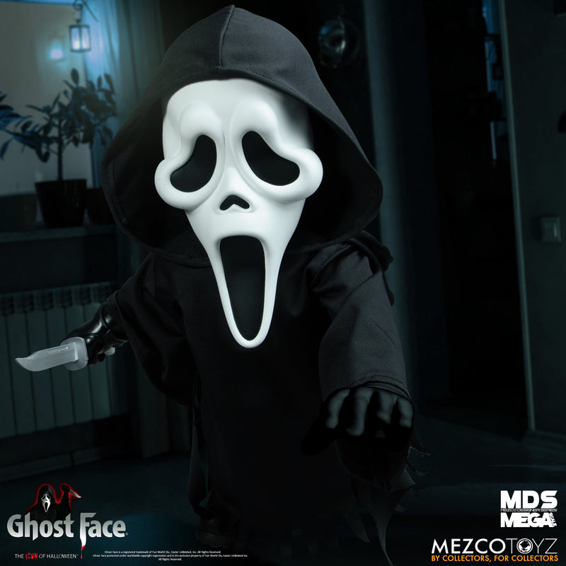 MEZCO TOYZ: MDS - Ghost Face 15" Tall Figure