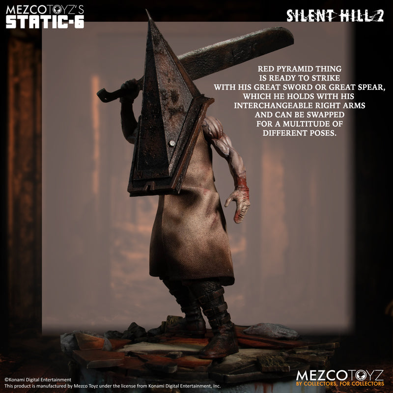 MEZCO TOYZ: Static Six - Silent Hill 2: Red Pyramid Thing