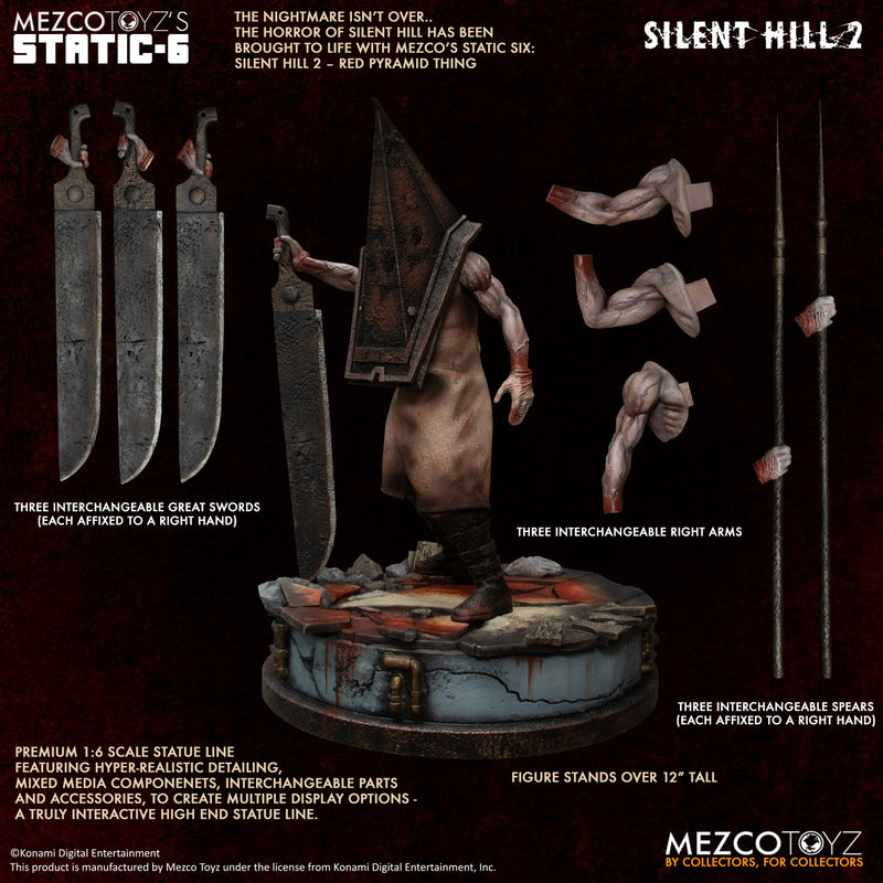 MEZCO TOYZ: Static Six - Silent Hill 2: Red Pyramid Thing