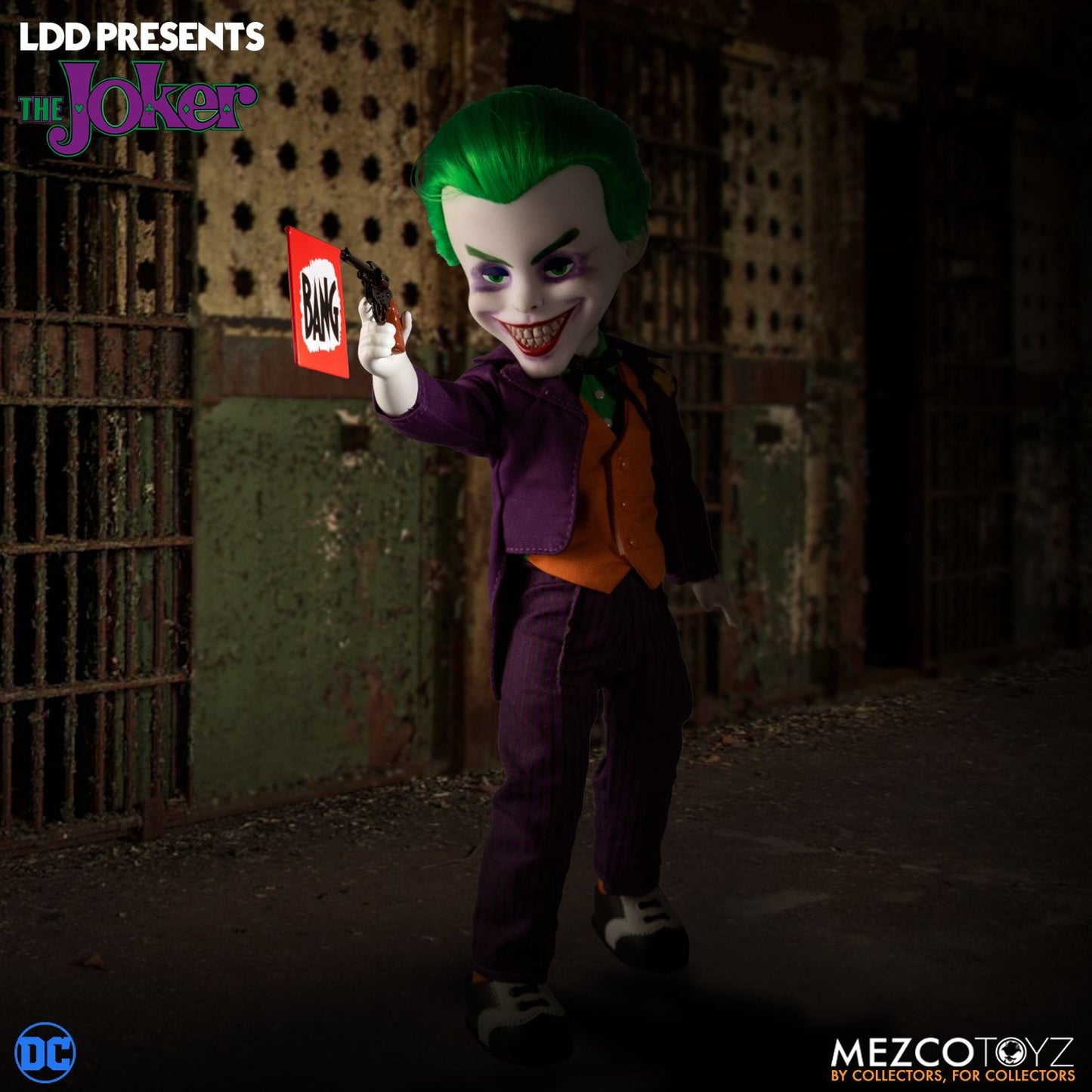 MEZCO TOYZ - LDD Presents - DC Universe: The Joker 10" Tall Figure