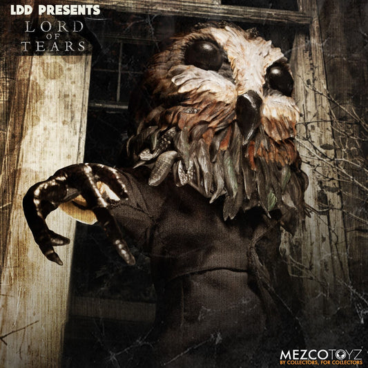 MEZCO TOYZ - LDD Presents - Lord of Tears: The Owlman 10" Tall Figure
