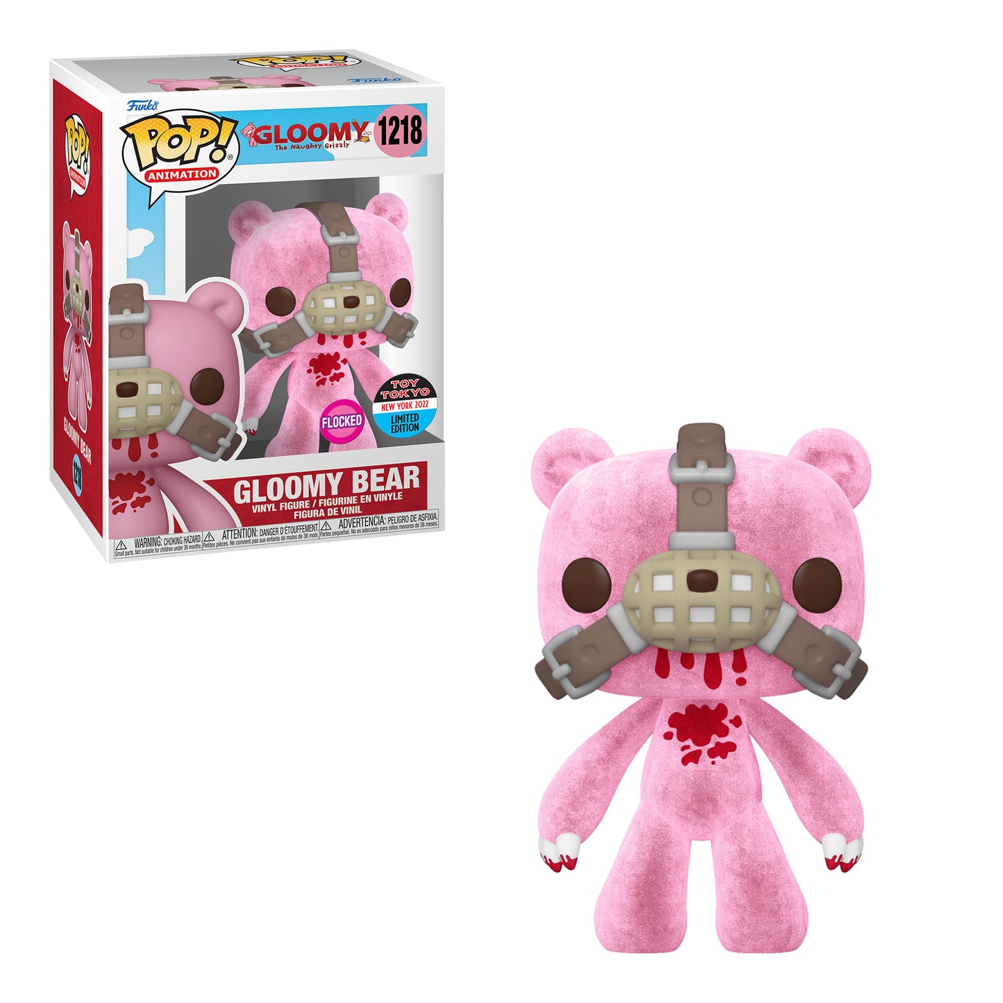 Funko Pop! Animation: Gloomy The Naughty Grizzly - Gloomy Bear Bundle NYCC 2022 Toy Tokyo Exclusive