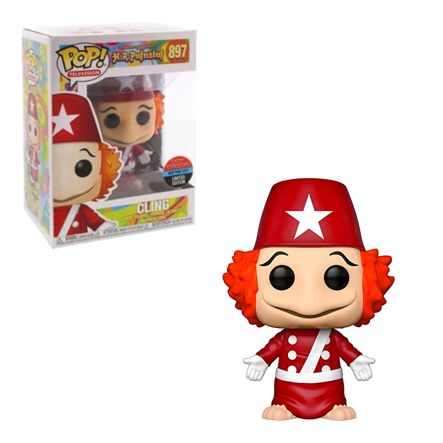 Funko Pop! Television: H.R. Pufnstuf - Cling #897 NYCC 2019 Toy Tokyo Exclusive