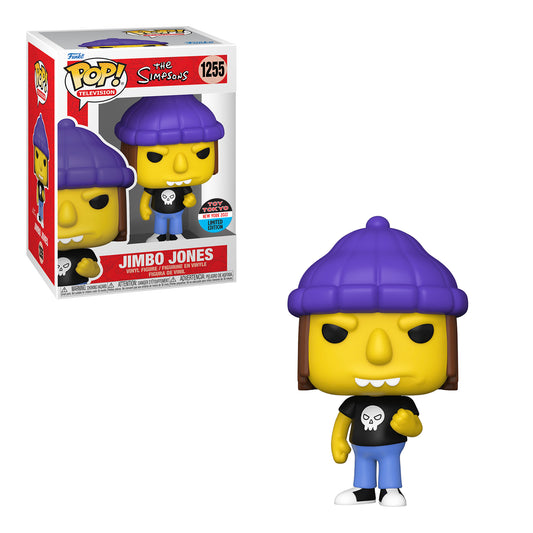Funko Pop! Television: The Simpsons - Jimbo Jones #1255 NYCC 2022 Toy Tokyo Exclusive