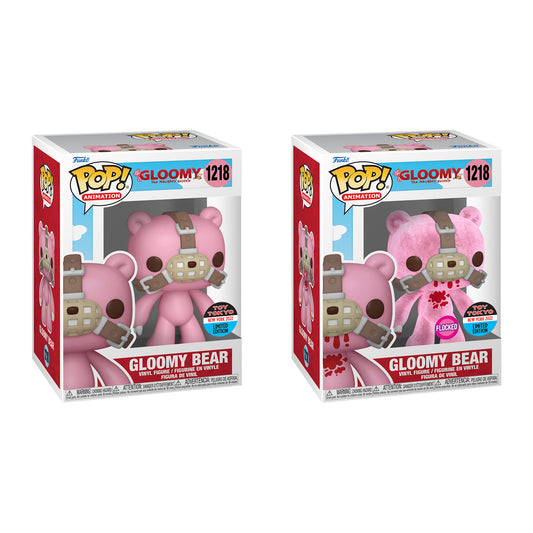 Funko Pop! Animation: Gloomy The Naughty Grizzly - Gloomy Bear Bundle NYCC 2022 Toy Tokyo Exclusive