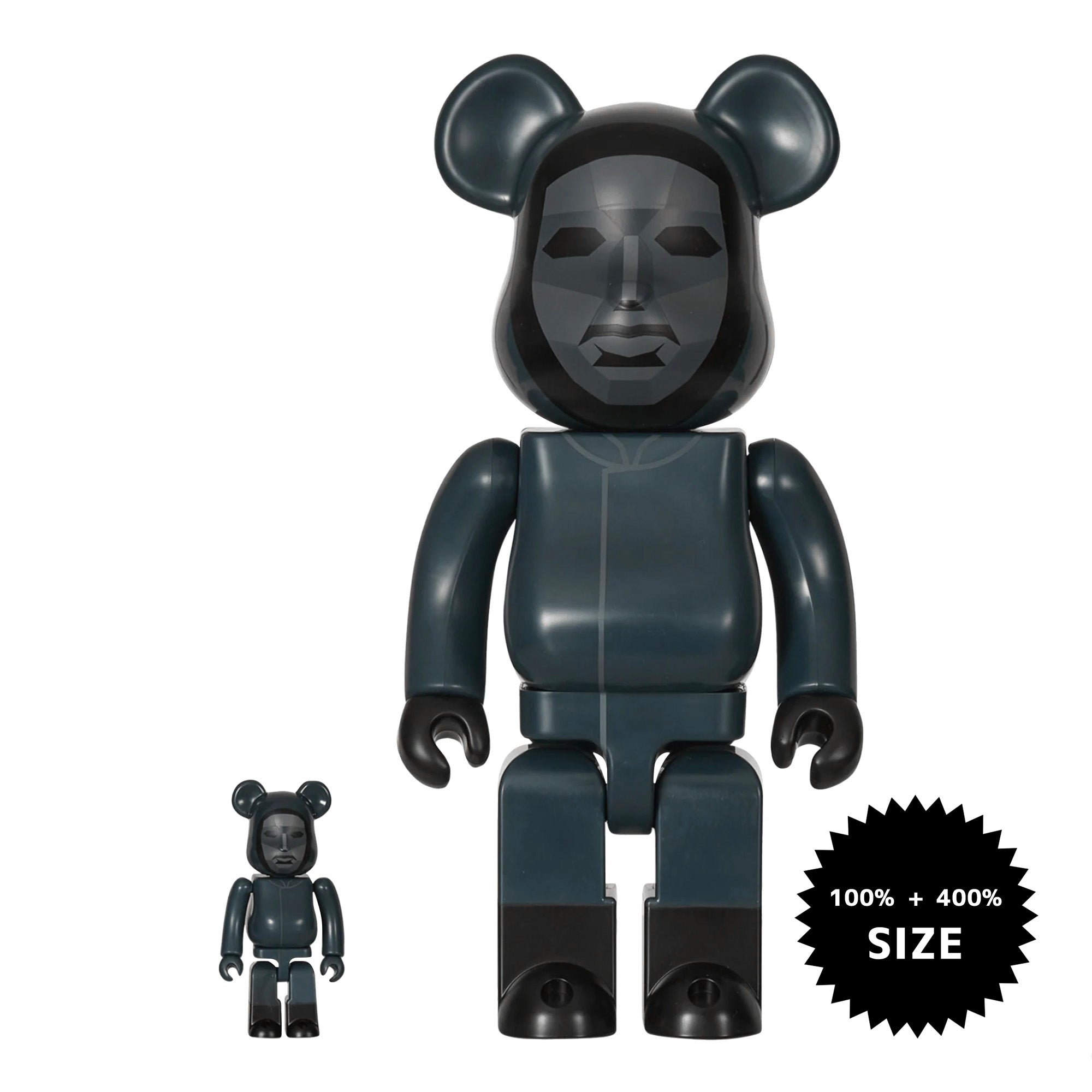 MEDICOM TOY: BE@RBRICK - Squid Game Front Man 100% & 400 