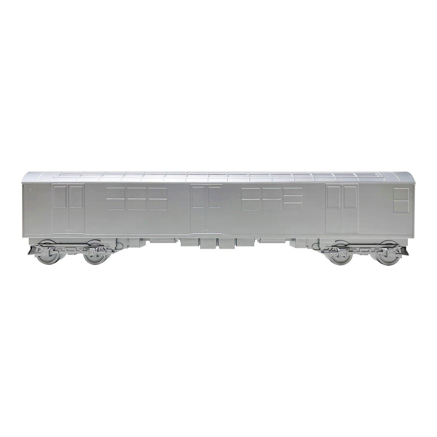All City Style - Blank NYC Subway Trains Silver