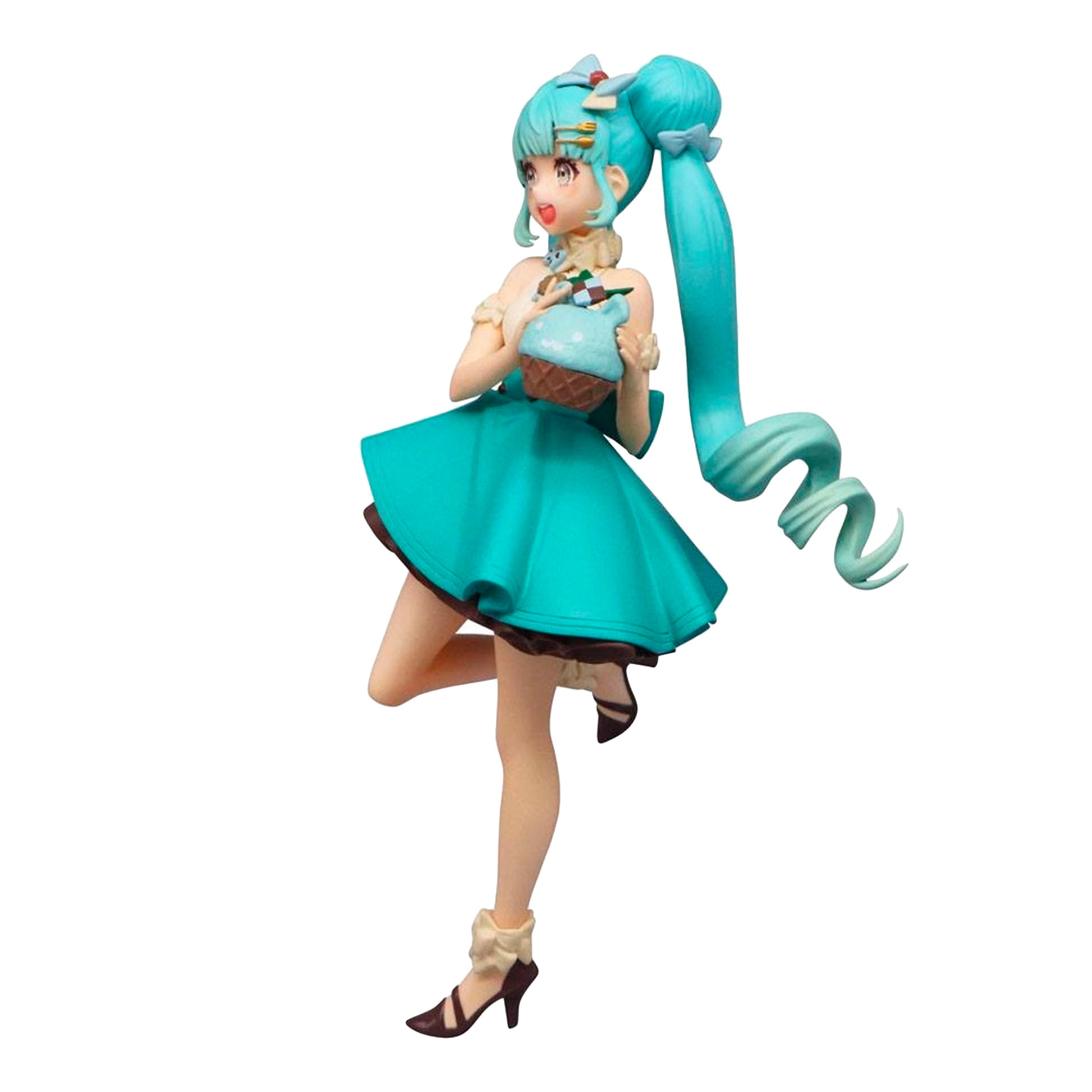 FuRyu: Hatsune Miku Chocolate Mint Ver. Sweet Sweets Series Prize Figu ...