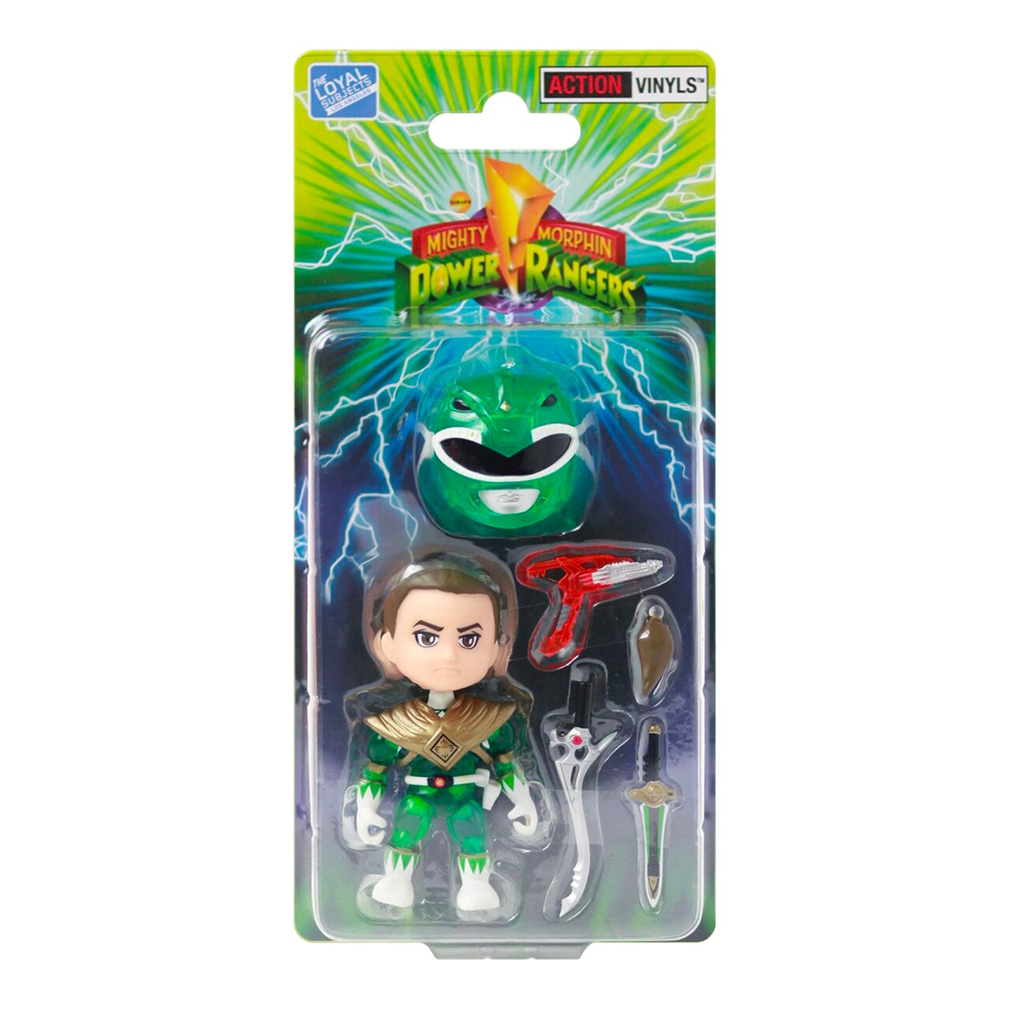 The Loyal Subjects: Mighty Morphin Power Rangers - Green Ranger Crystal Armor 2015 SDCC Toy Tokyo Exclusive