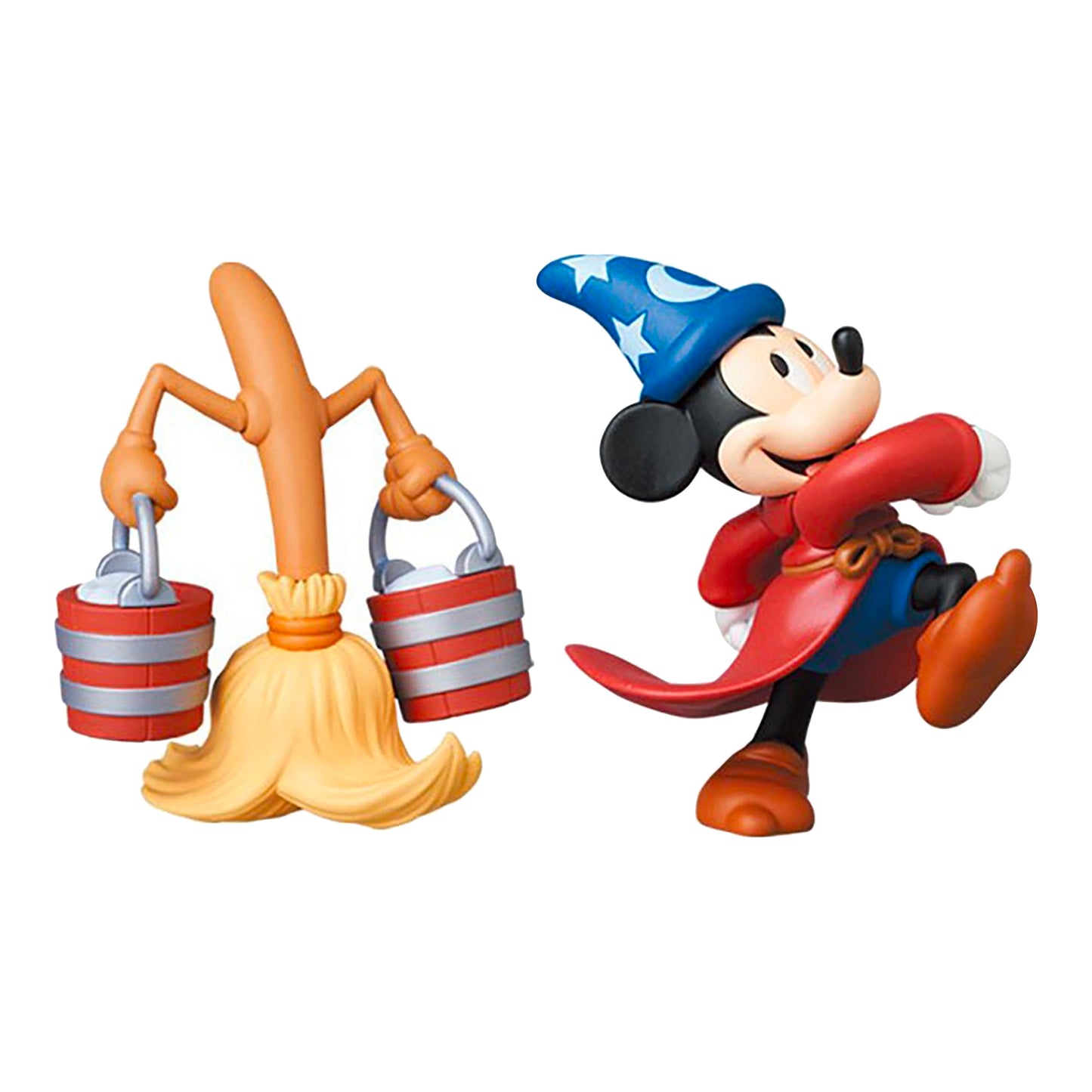 MEDICOM TOY: UDF - Fantasia Mickey Mouse & Broom Figure