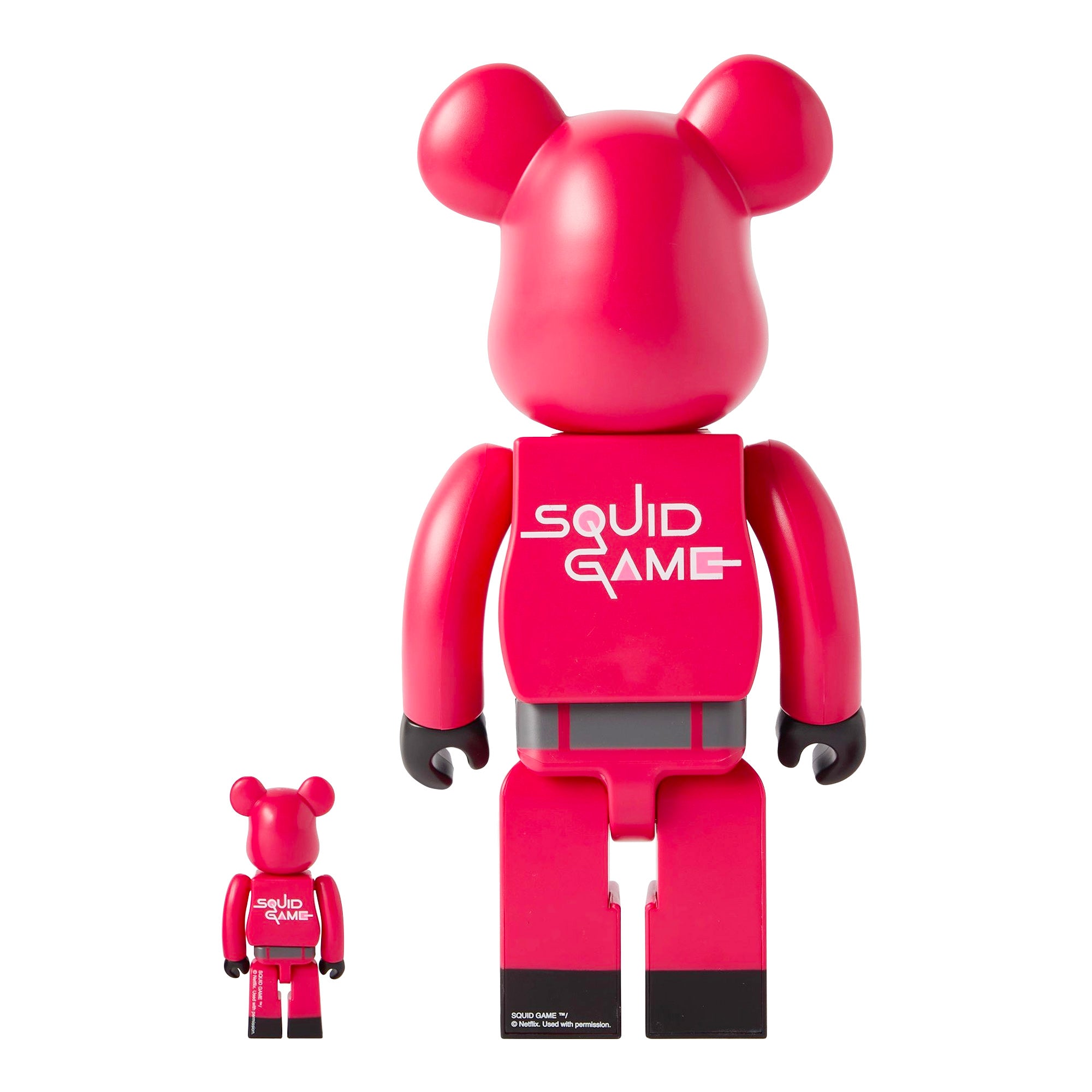 MEDICOM TOY: BE@RBRICK - Squid Game CIRCLE Guard 100% & 400%