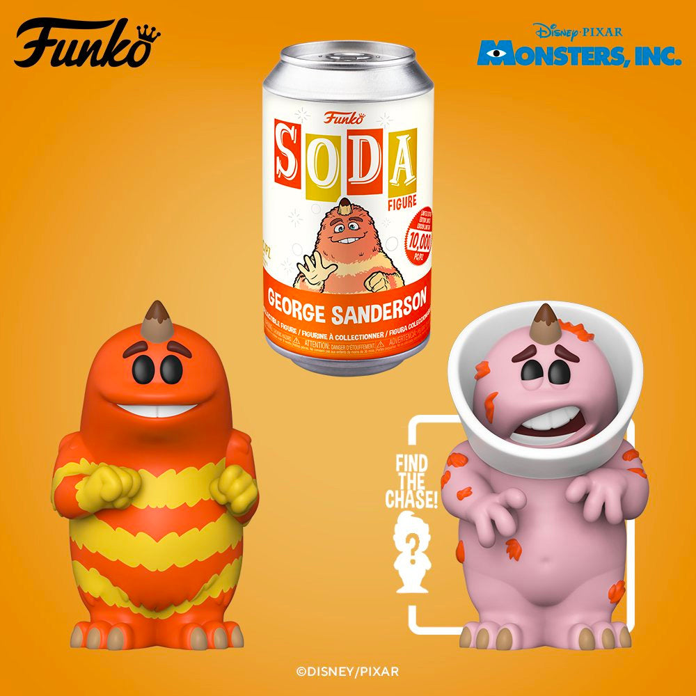 Funko Vinyl SODA: Monsters Inc - George Sanderson 10,000 Limited Edition (1 in 6 Chance at Chase)