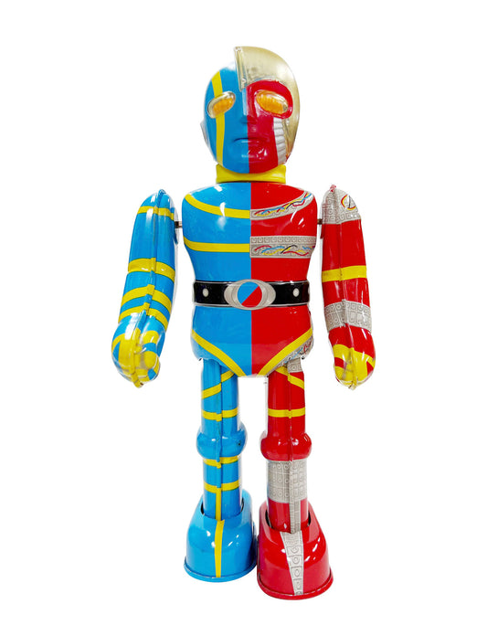 Billiken Shokai:  Kikaider Mechanical Tin Toy Wind-Up Made in Japan