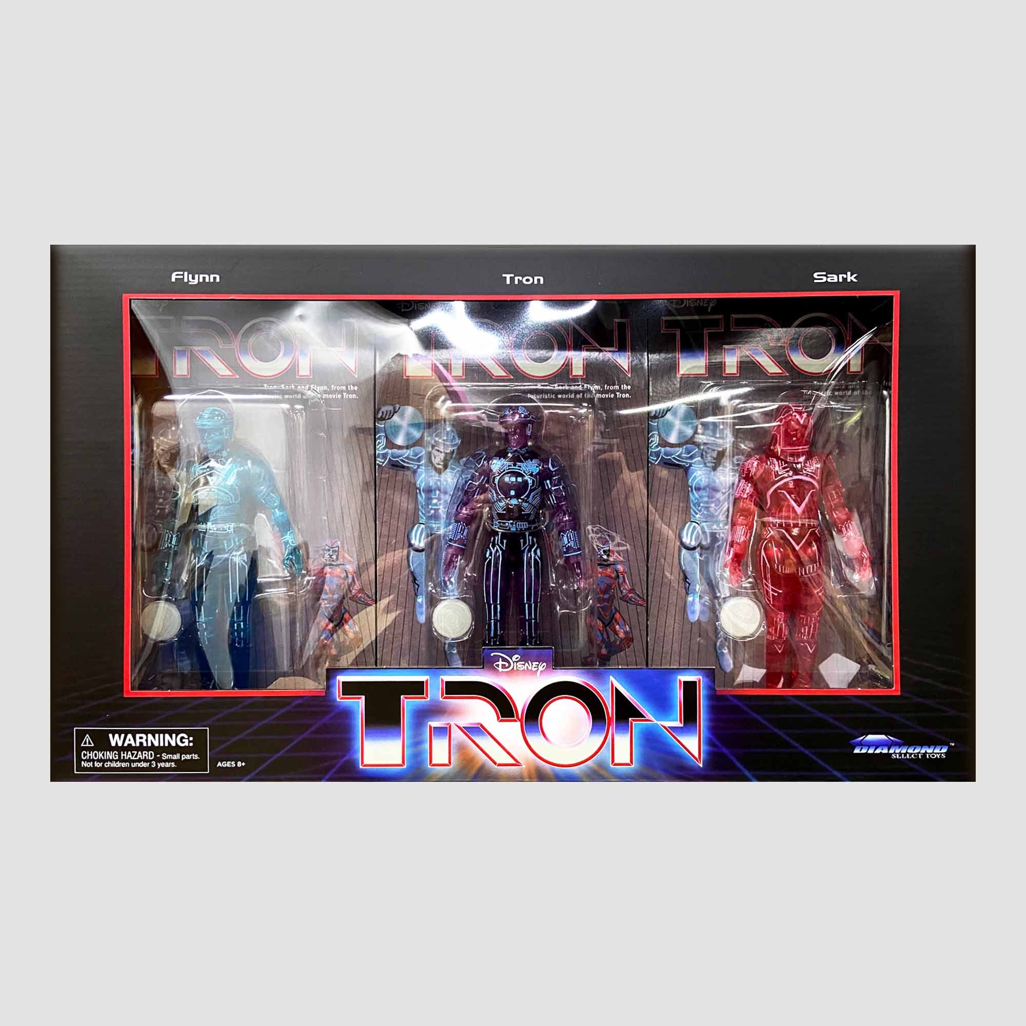 Diamond Select Toys: Tron Boxed Set of 3 SDCC 2021 PX Exclusive