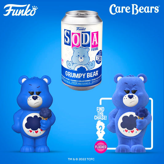 Funko Vinyl SODA: Care Bears Grumpy Bear 7,500 (1 in 6 Chance at Chase)