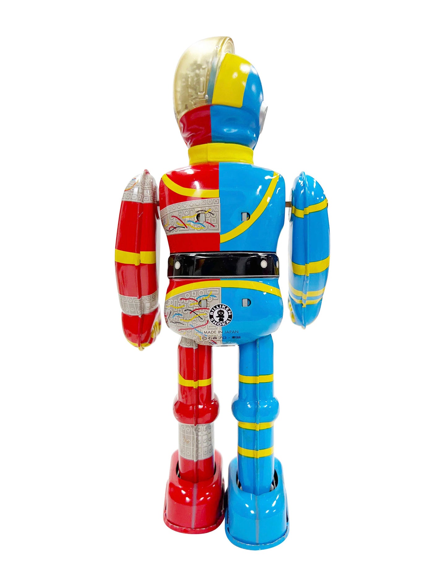 Billiken Shokai:  Kikaider Mechanical Tin Toy Wind-Up Made in Japan