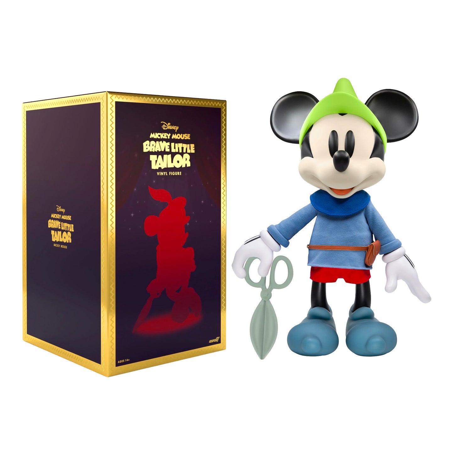 Disney Supersize - Brave Little Tailor Mickey Mouse 16" Tall Vinyl Figure