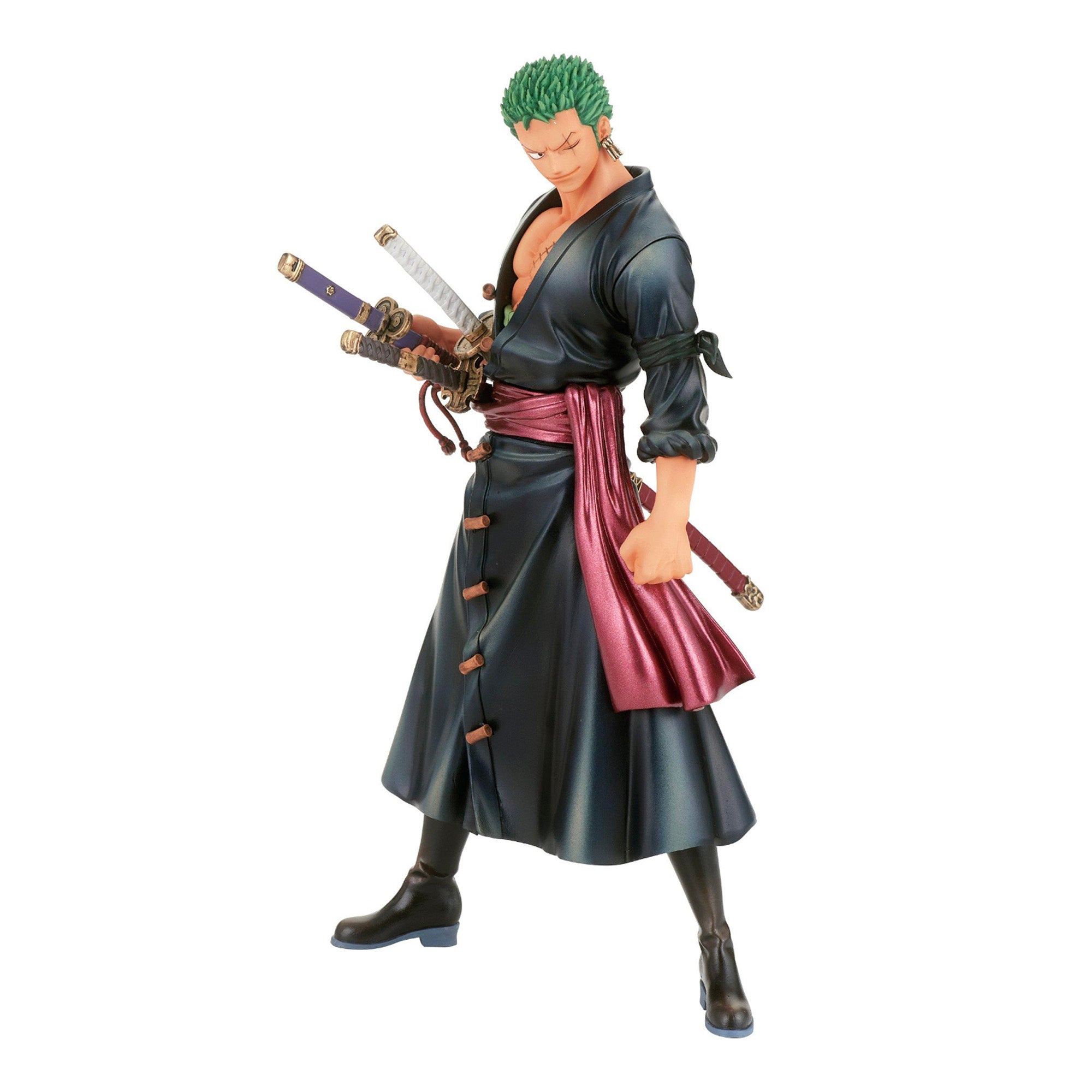 Banpresto x Bandai: One Piece - Roronoa Zoro The Grandline Series Vol. 1  Wanokuni DXF Statue