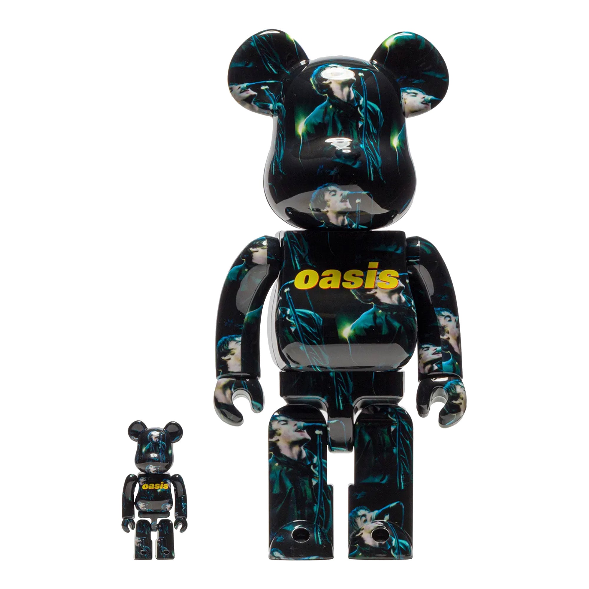 MEDICOM TOY: BE@RBRICK - Oasis Knebworth 1996 Liam Gallagher 100