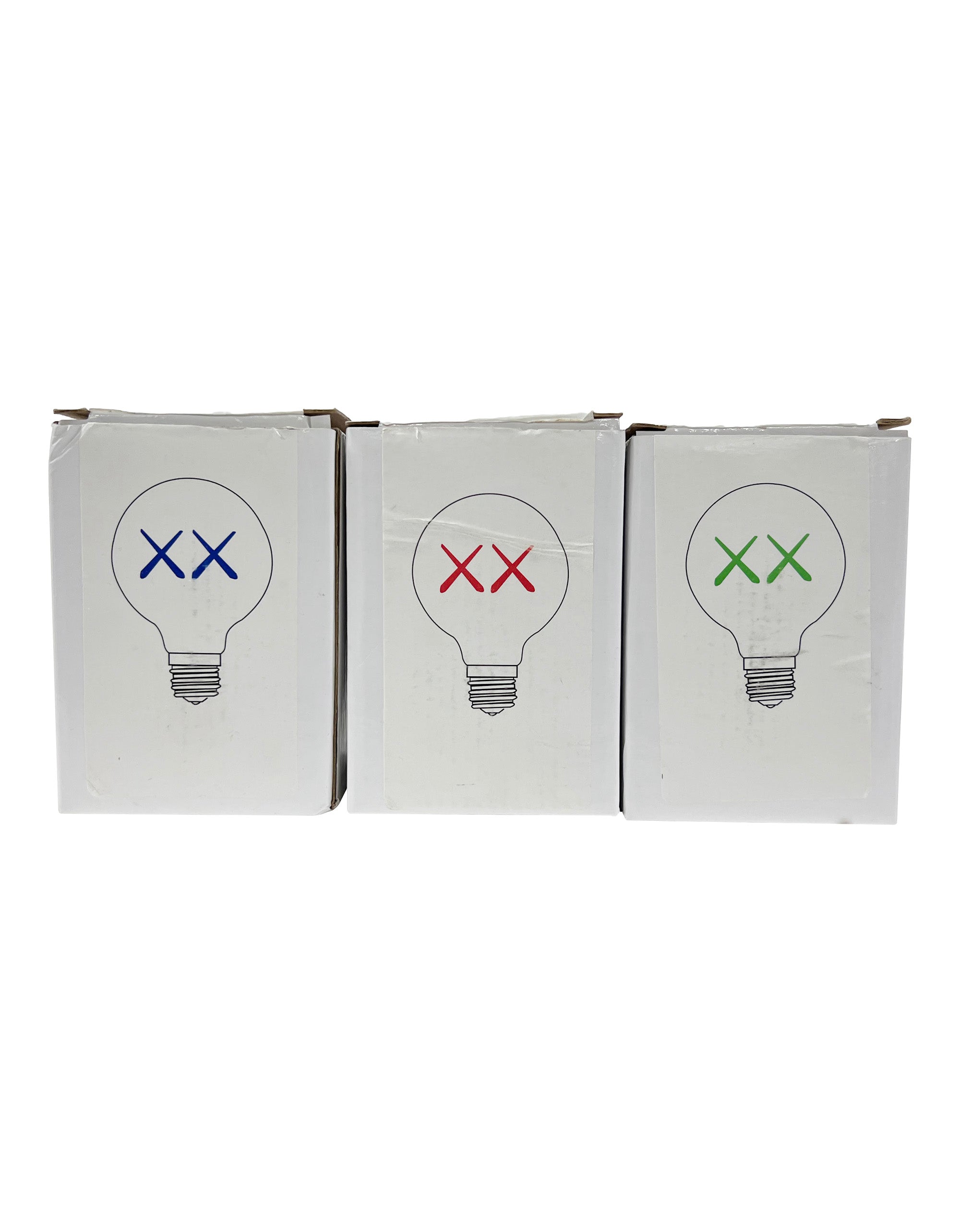 KAWS - XX Lightbulb For The Standard Hotel Set of 3, 2011