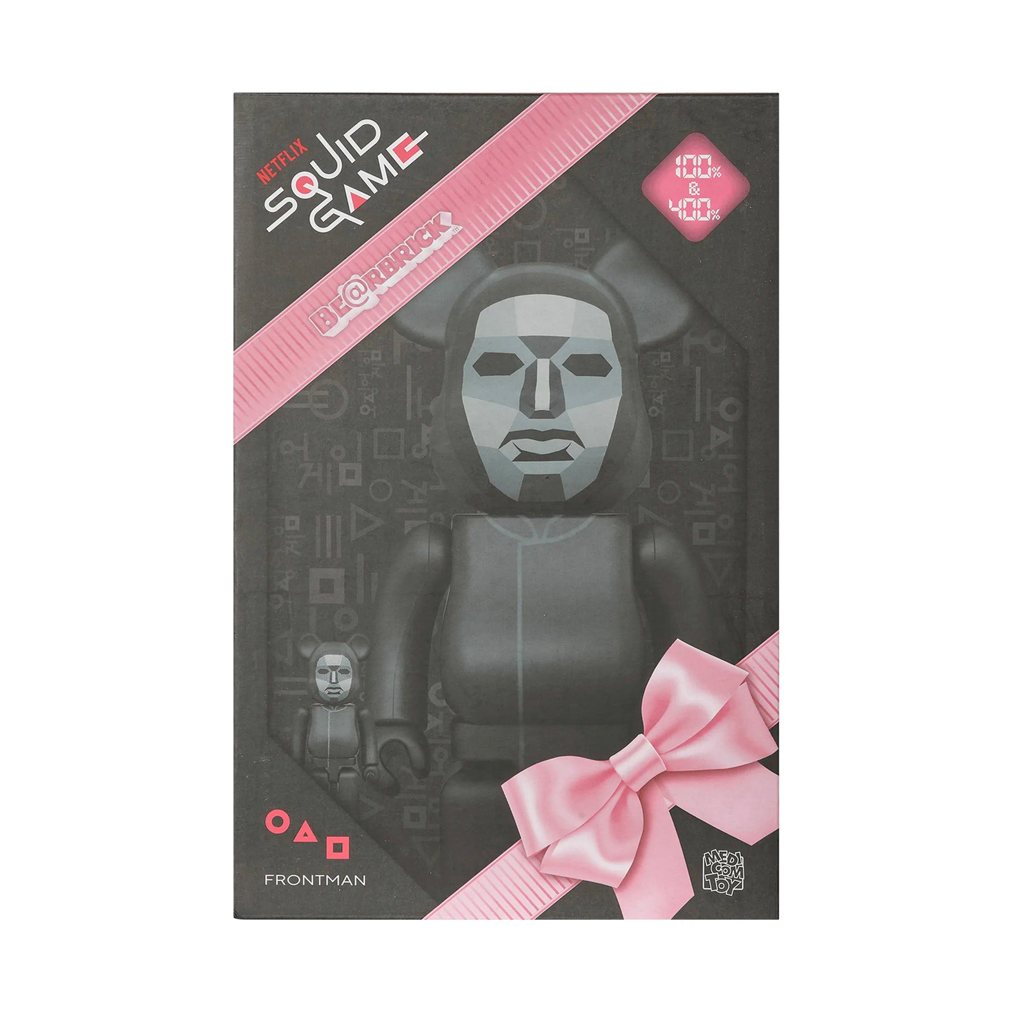 MEDICOM TOY: BE@RBRICK - Squid Game Frontman 100% & 400%