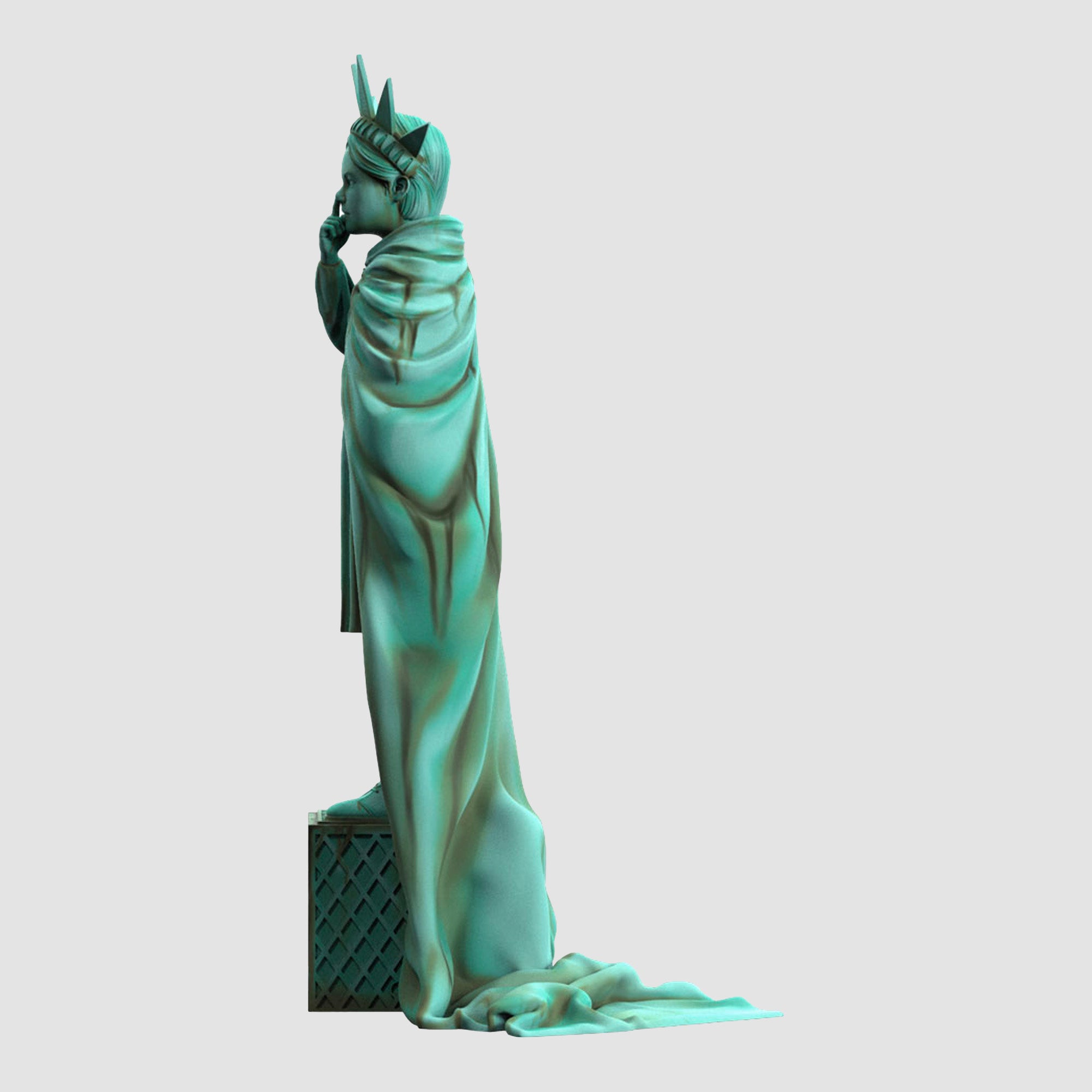 Mighty Jaxx: Brandalised - Liberty Girl (Freedom Edition) Polystone Limited  Edition