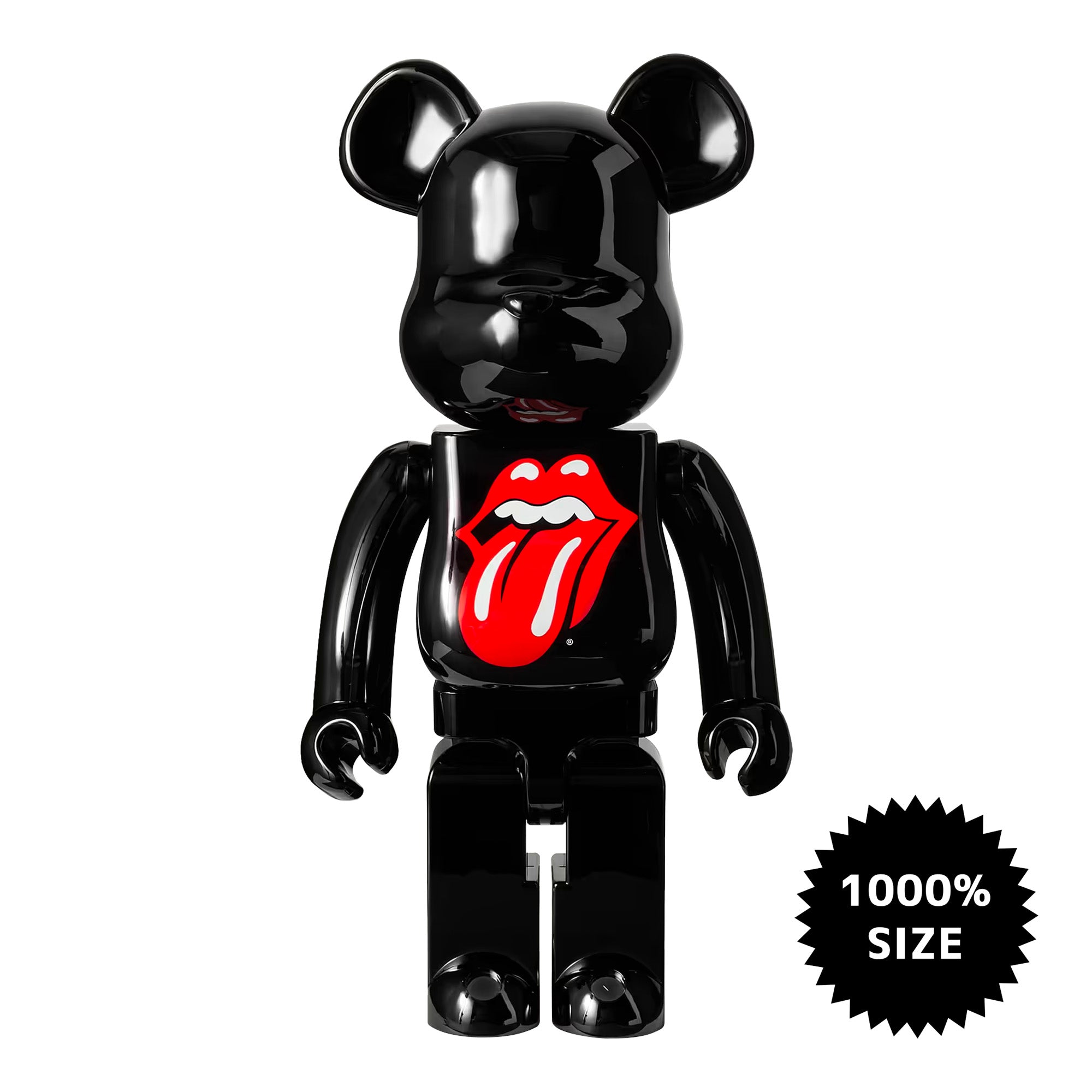 MEDICOM TOY: BE@RBRICK - The Rolling Stones Black Chrome 1000%