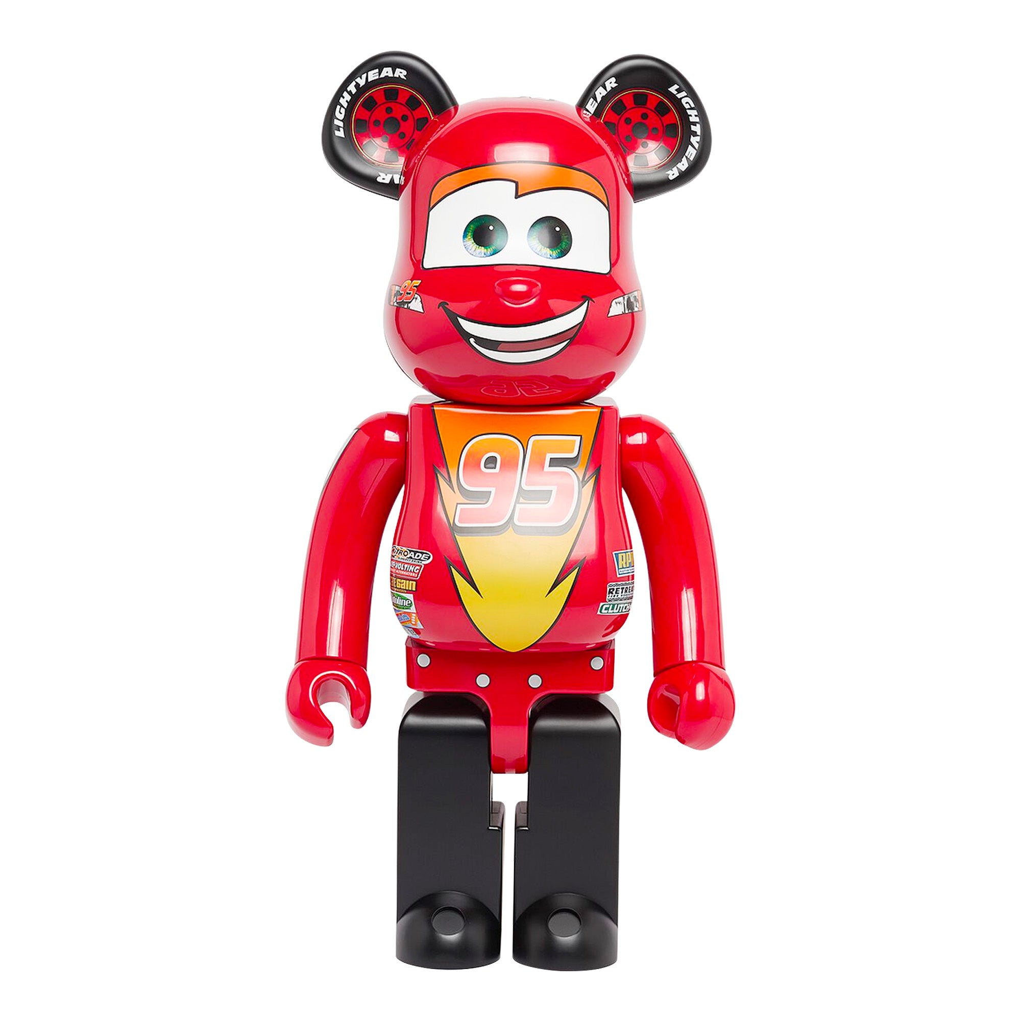 MEDICOM TOY: BE@RBRICK - Cars Lightning McQueen 1000