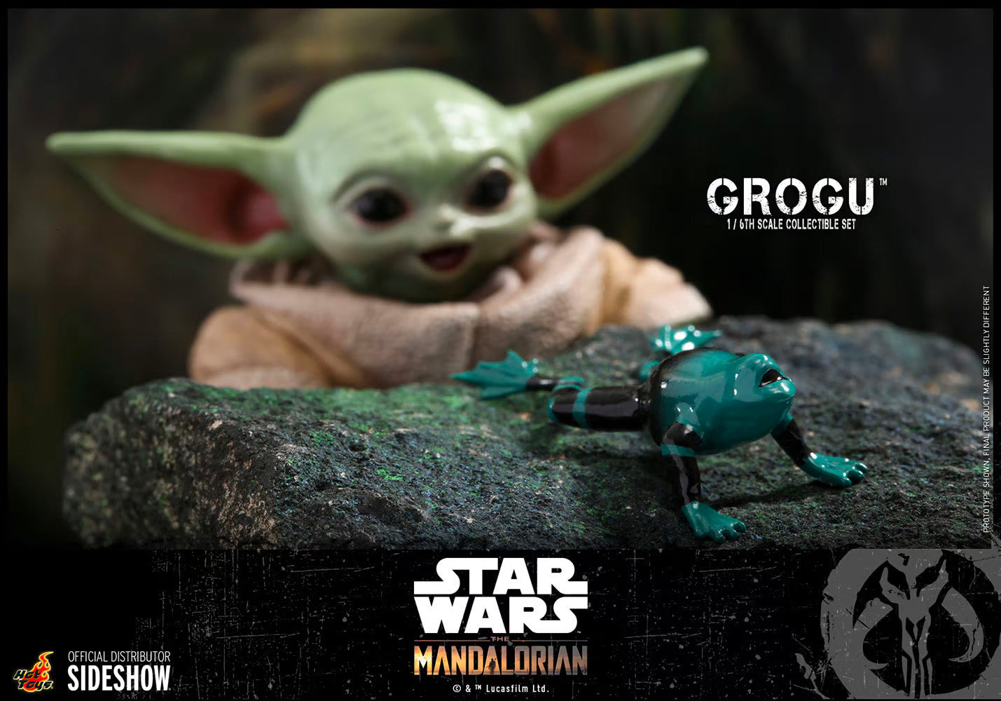 The Mandalorian Statue Grogu / The Child Sideshow STAR WARS