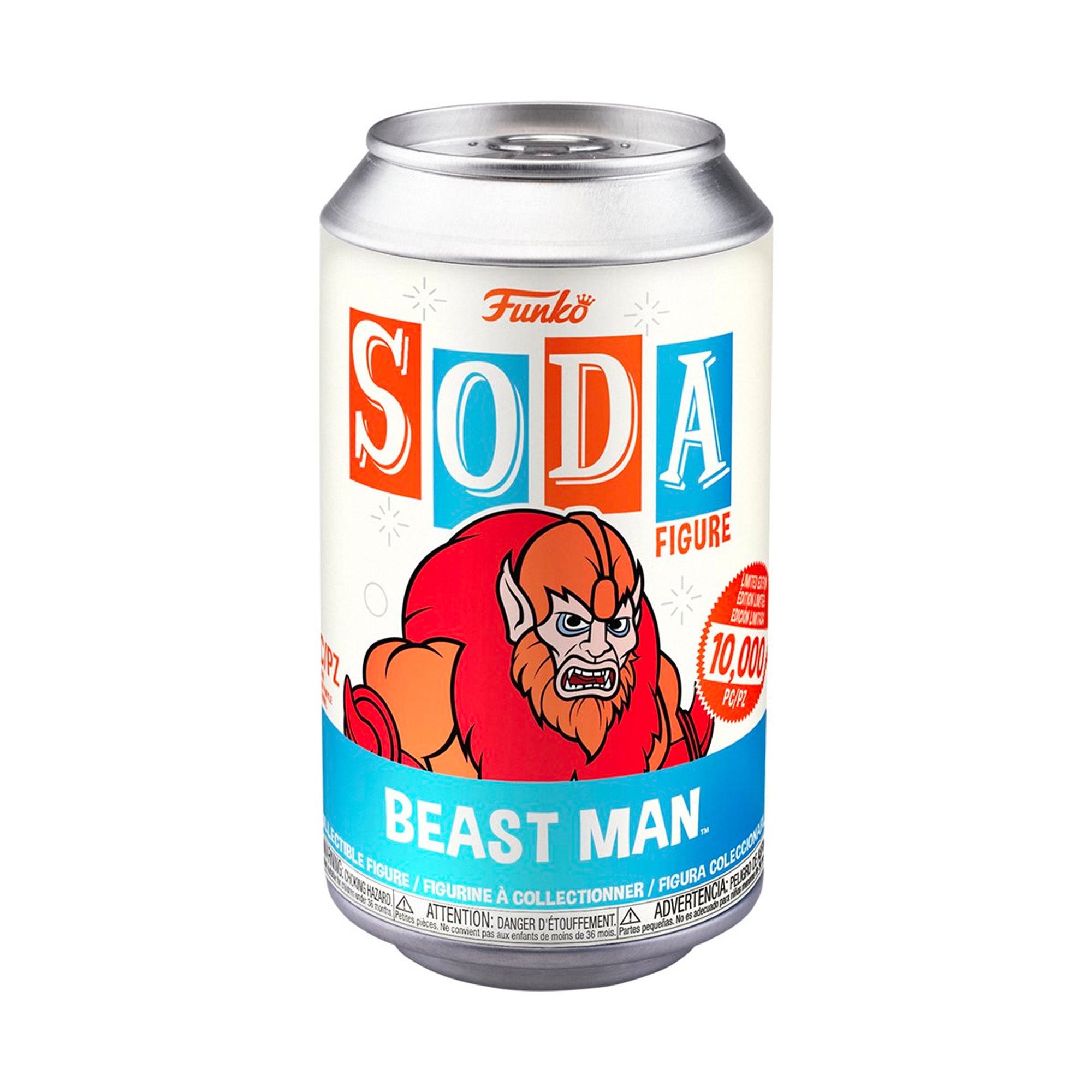 Funko Vinyl SODA: MOTU - Beast Man 10,000 Limited Edition (1 in 6 ...