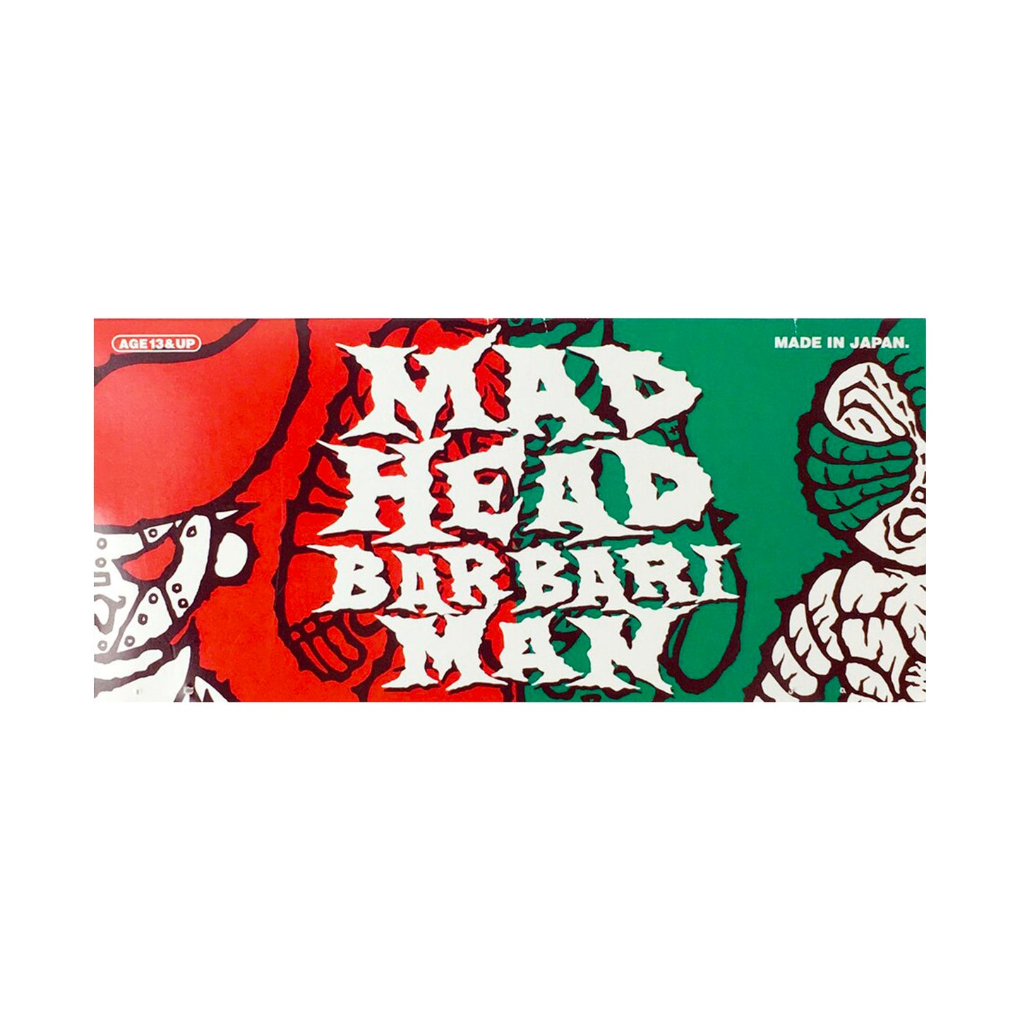 RealxHead: Mad Head Barbari Man Soft Vinyl Figure Made in Japan