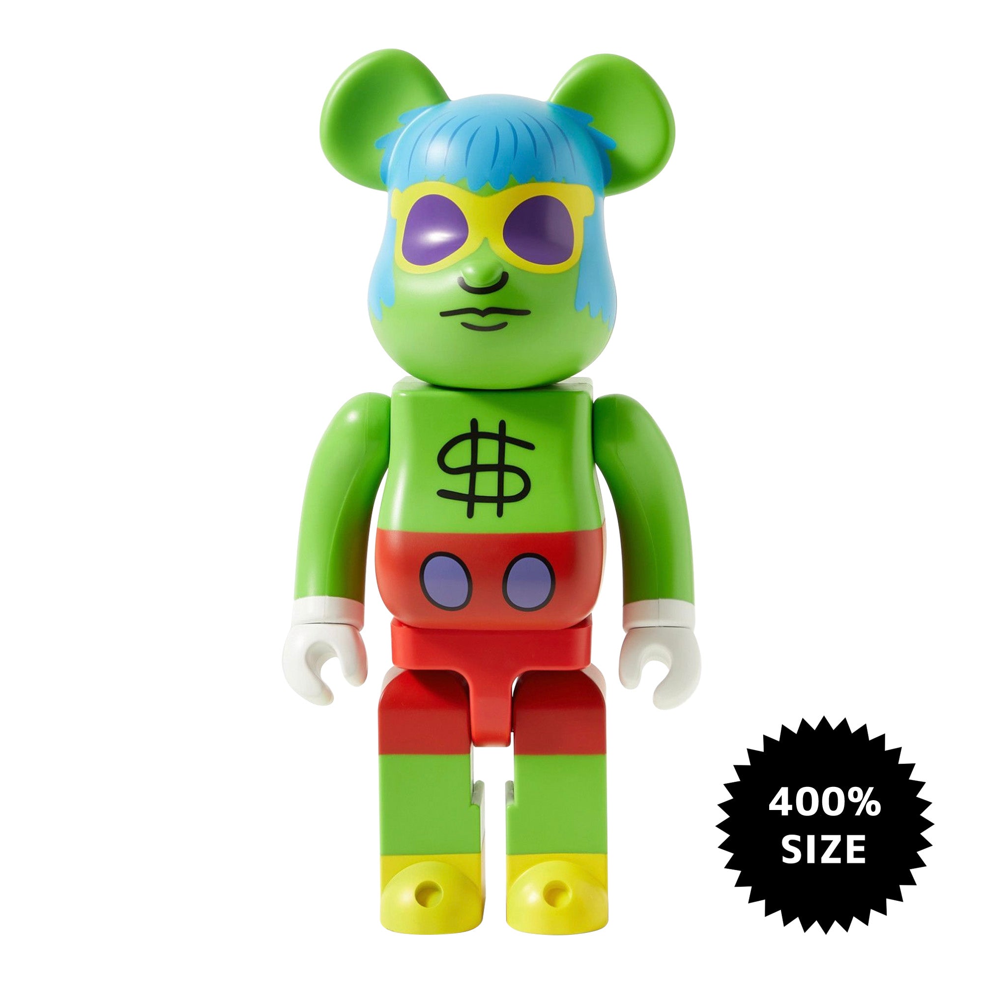 MEDICOM TOY: BE@RBRICK - Keith Haring Andy Mouse 400% – TOY TOKYO