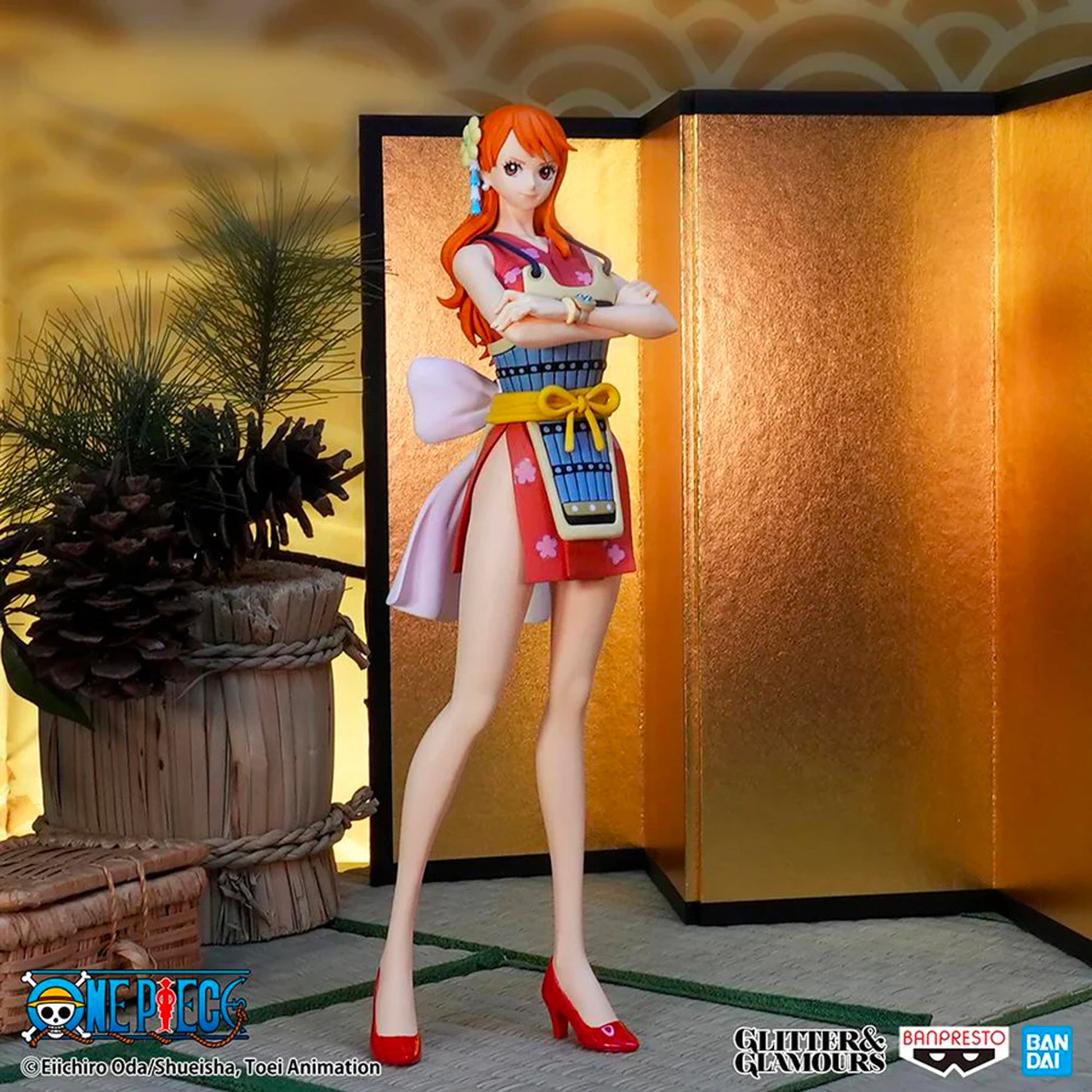 Banpresto x Bandai: One Piece - Glitter & Glamours Nami Wano Country II  Ver. A Figure