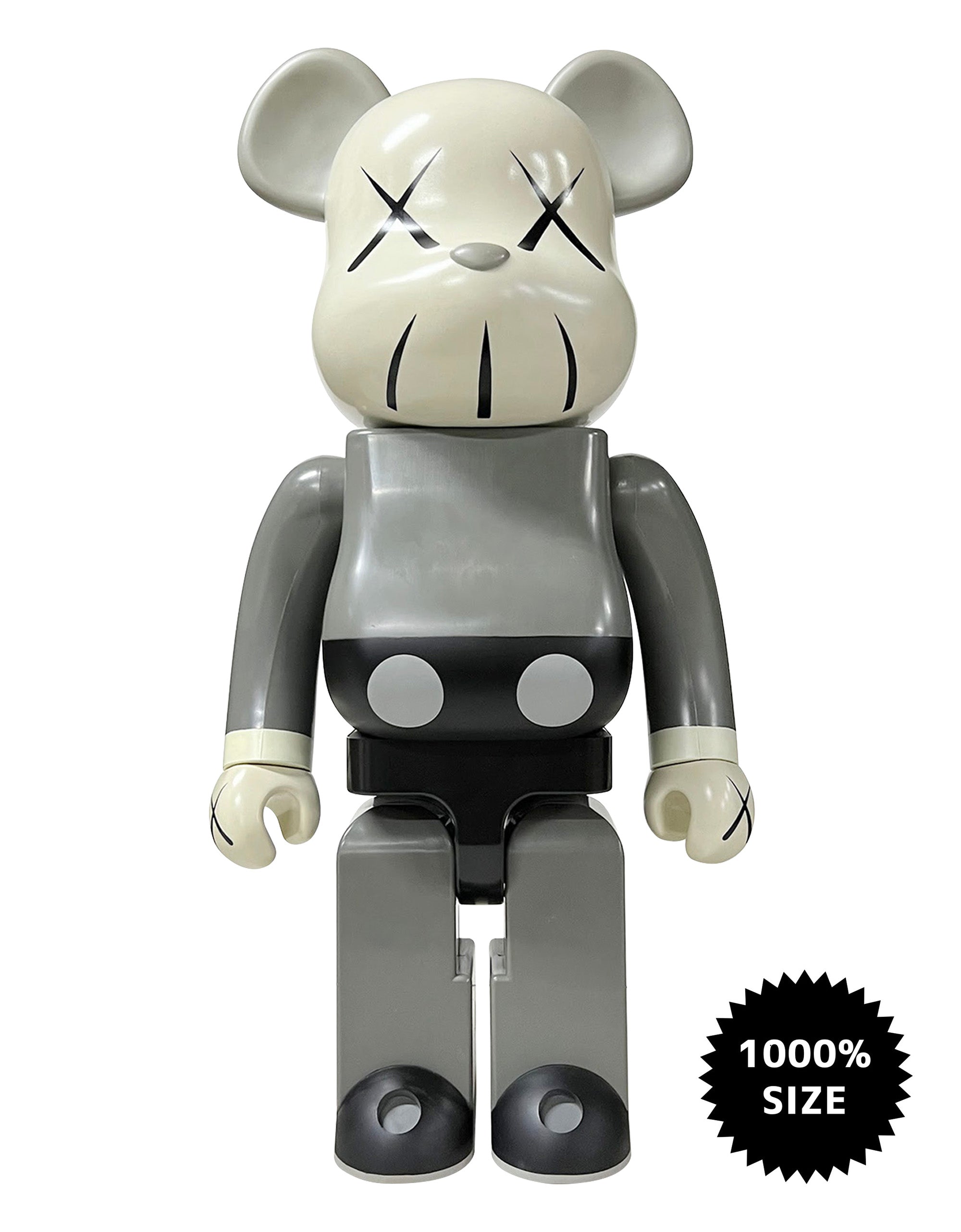 激安特価 BE@RBRICK NEIGHBORHOOD 1000％ GRAY その他