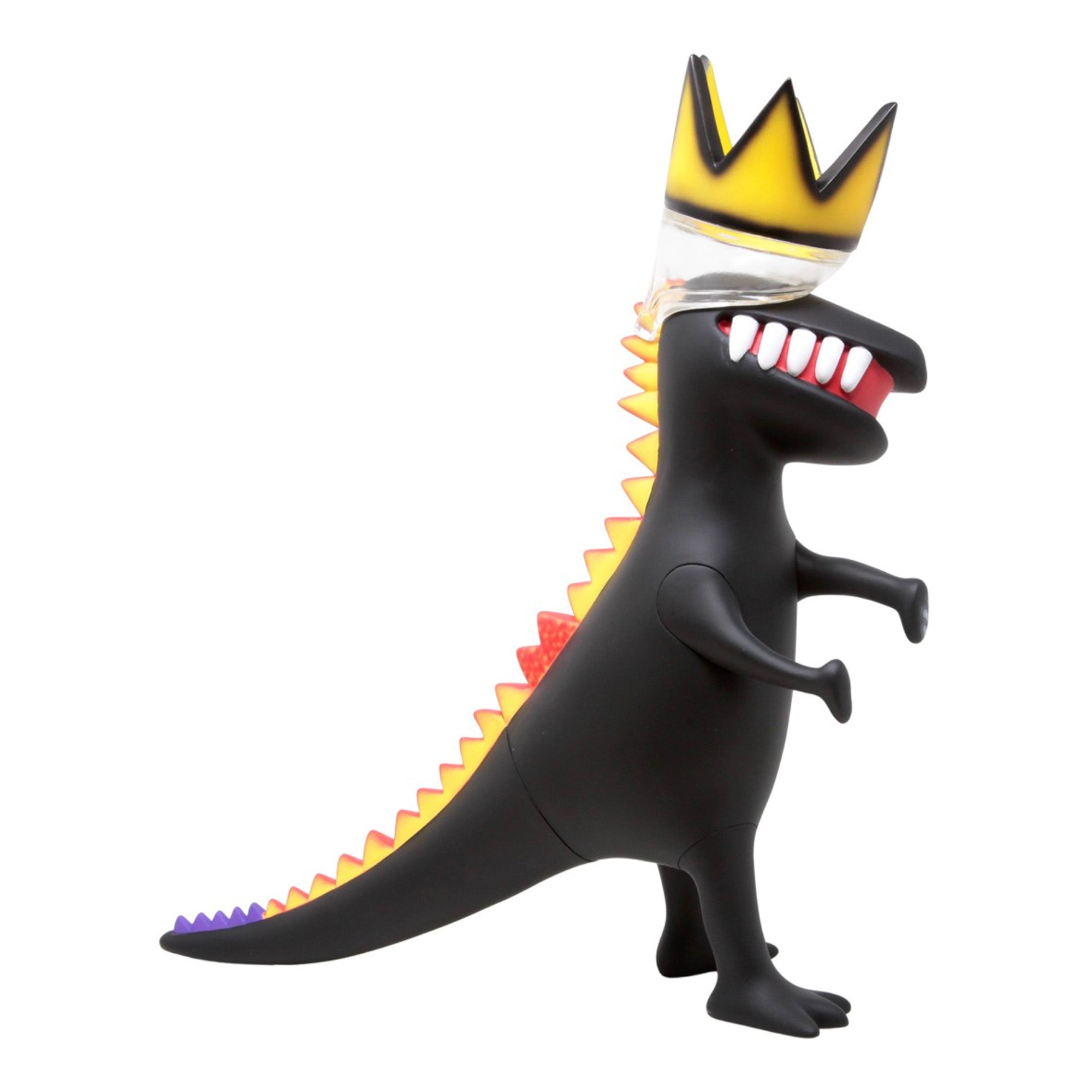 MEDICOM TOY: VCD - Jean-Michel Basquiat Dinosaur Black 9.84