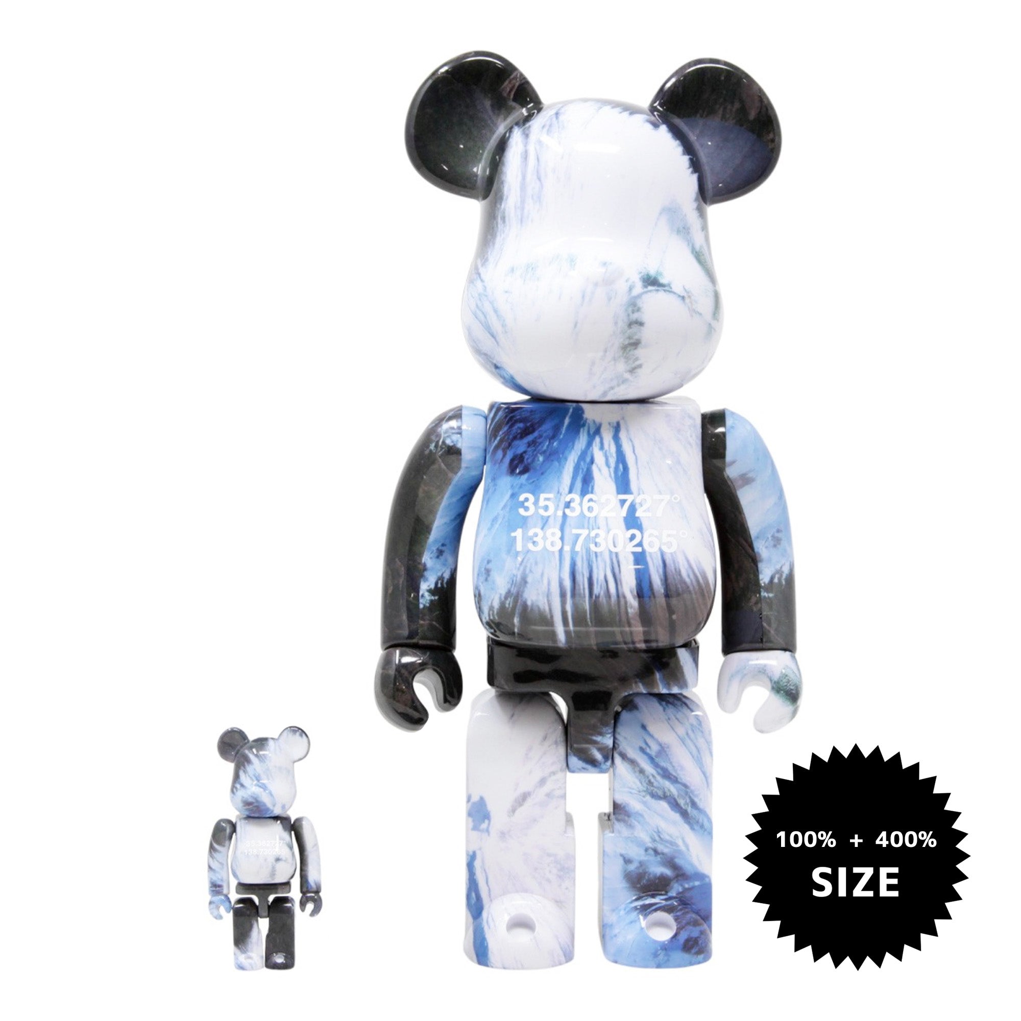 BE@RBRICK Benjamin Grant 「OVERVIEW」FUJI 100% & 400% ベアブリック-