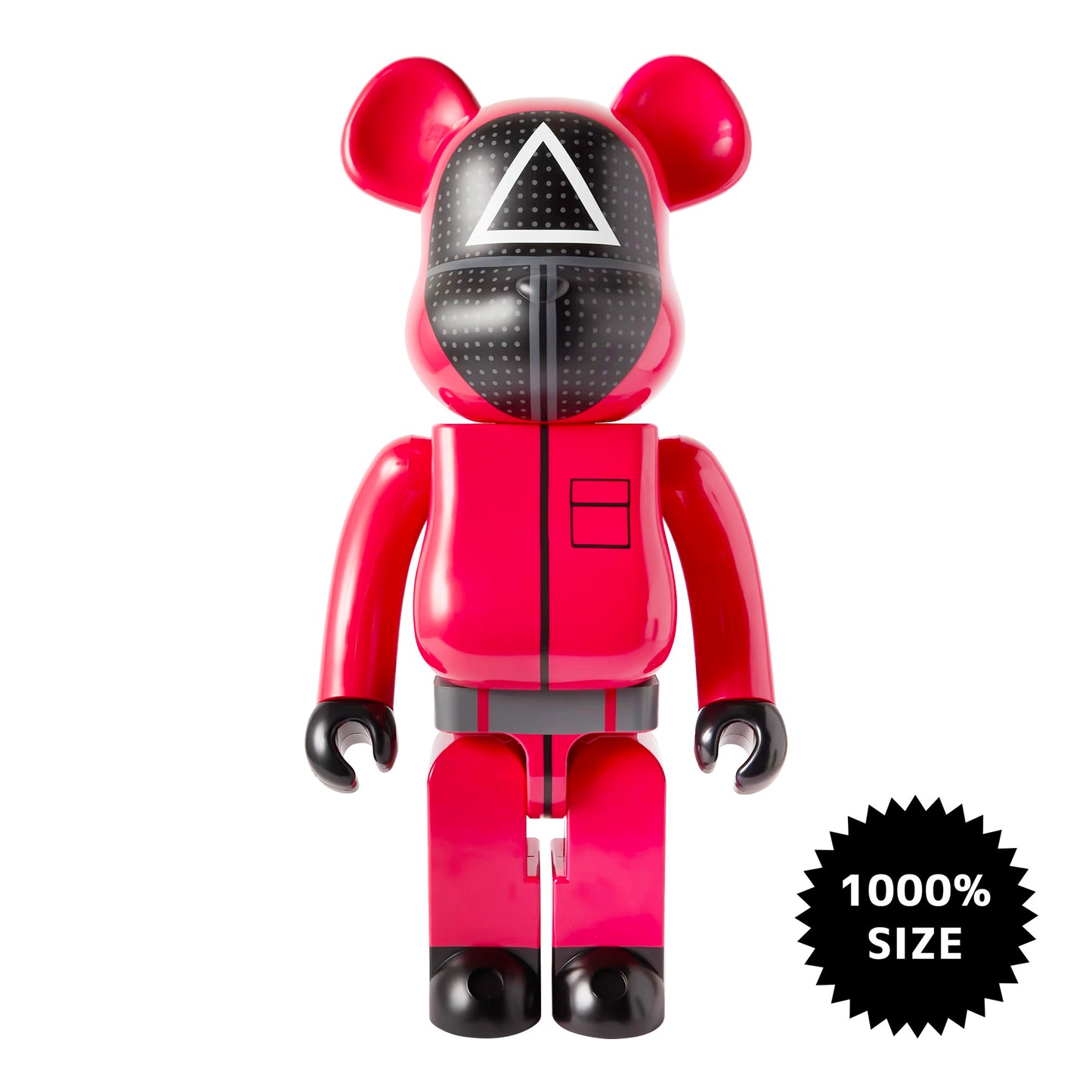MEDICOM TOY: BE@RBRICK - Squid Game TRIANGLE Guard 1000%