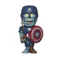 Funko Vinyl SODA: What If...? Zombie Captain America 12,500 Limited Edition (1 in 6 Chance at Chase)