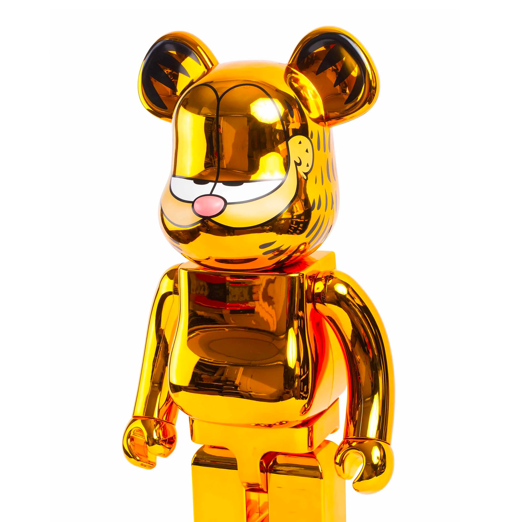 MEDICOM TOY: BE@RBRICK - Garfield Gold Chrome 1000% – TOY TOKYO