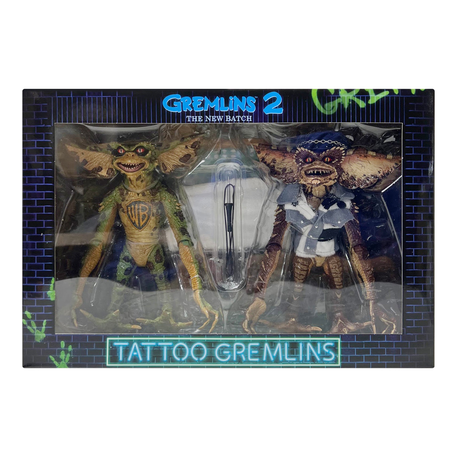 Pack 2 Figurines Tattoo Gremlins Gremlins 2 - Deriv'Store