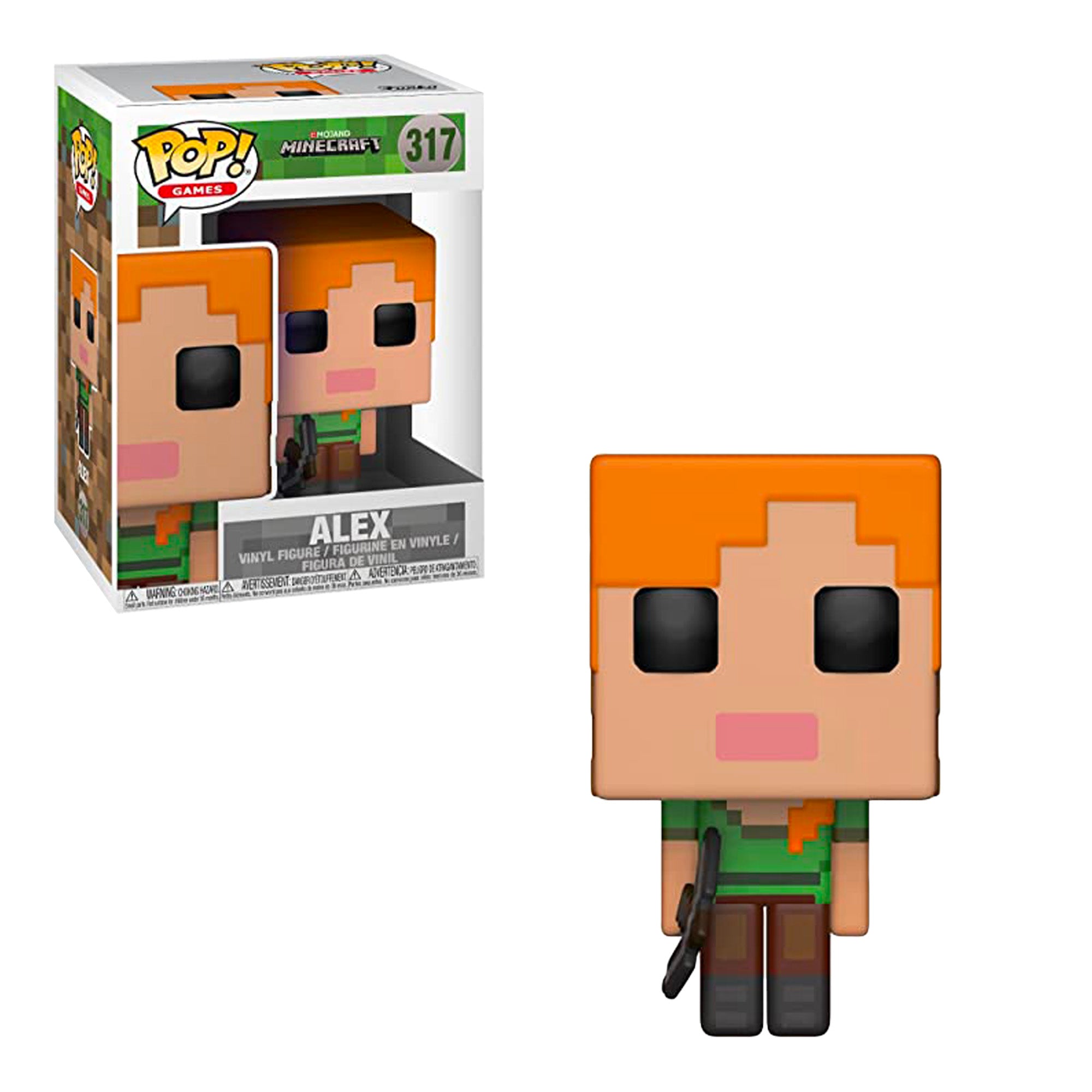 Minecraft Alex Funko Pop Papercraft