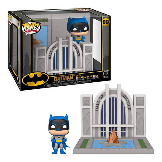 Funko Pop! Town: Batman With Hall Of Justice #09
