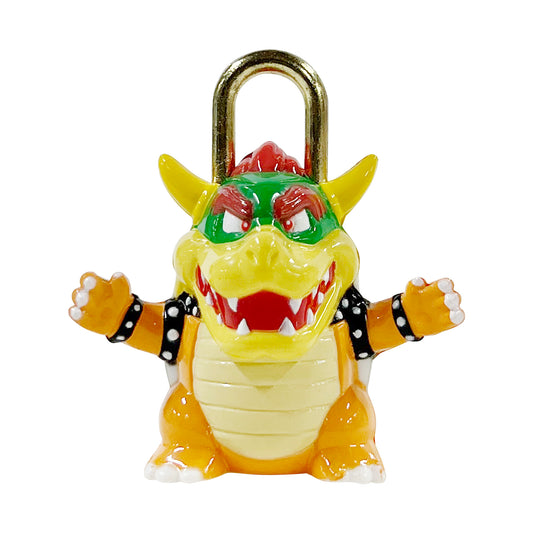 Yujin: Mario Party - Bowser Lock and Key Vintage Figure Made in Japan