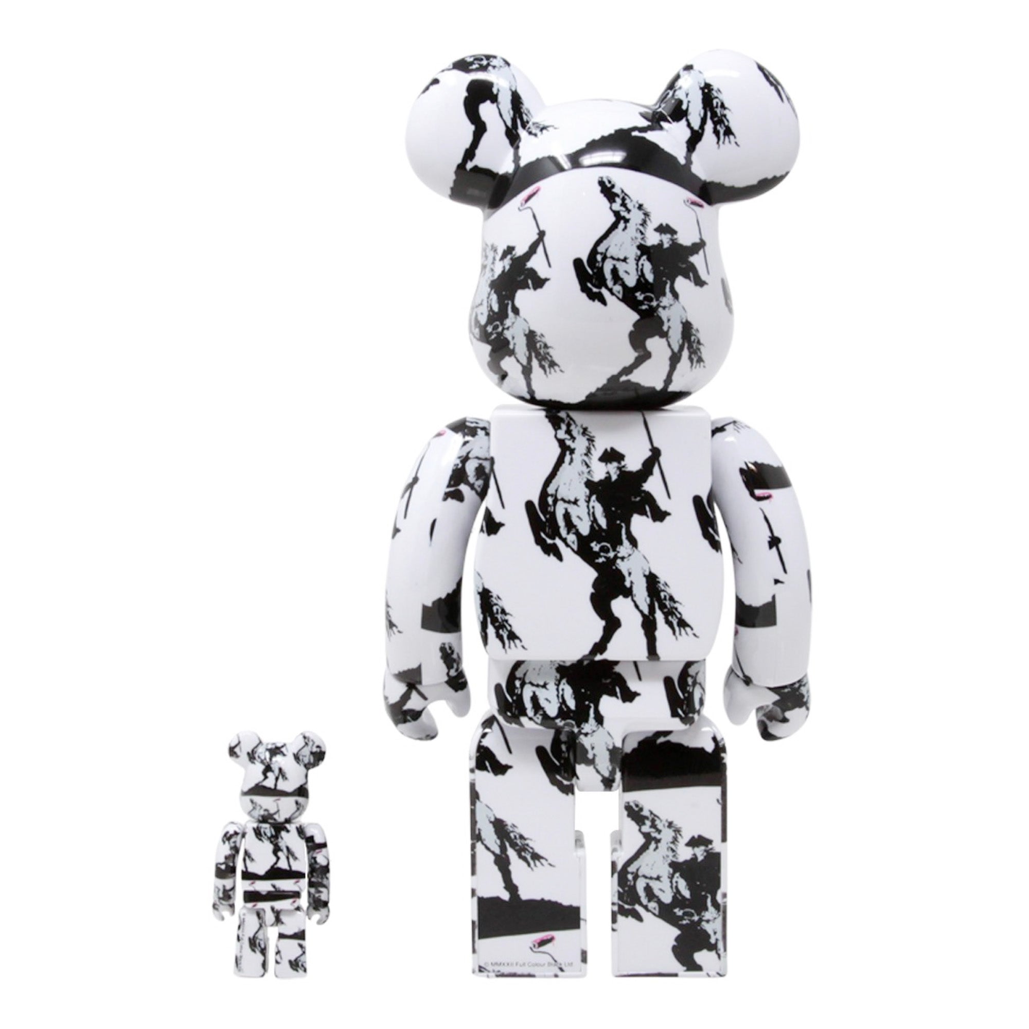 MEDICOM TOY: BE@RBRICK - Brandalism Highwayman 100% & 400% – TOY TOKYO