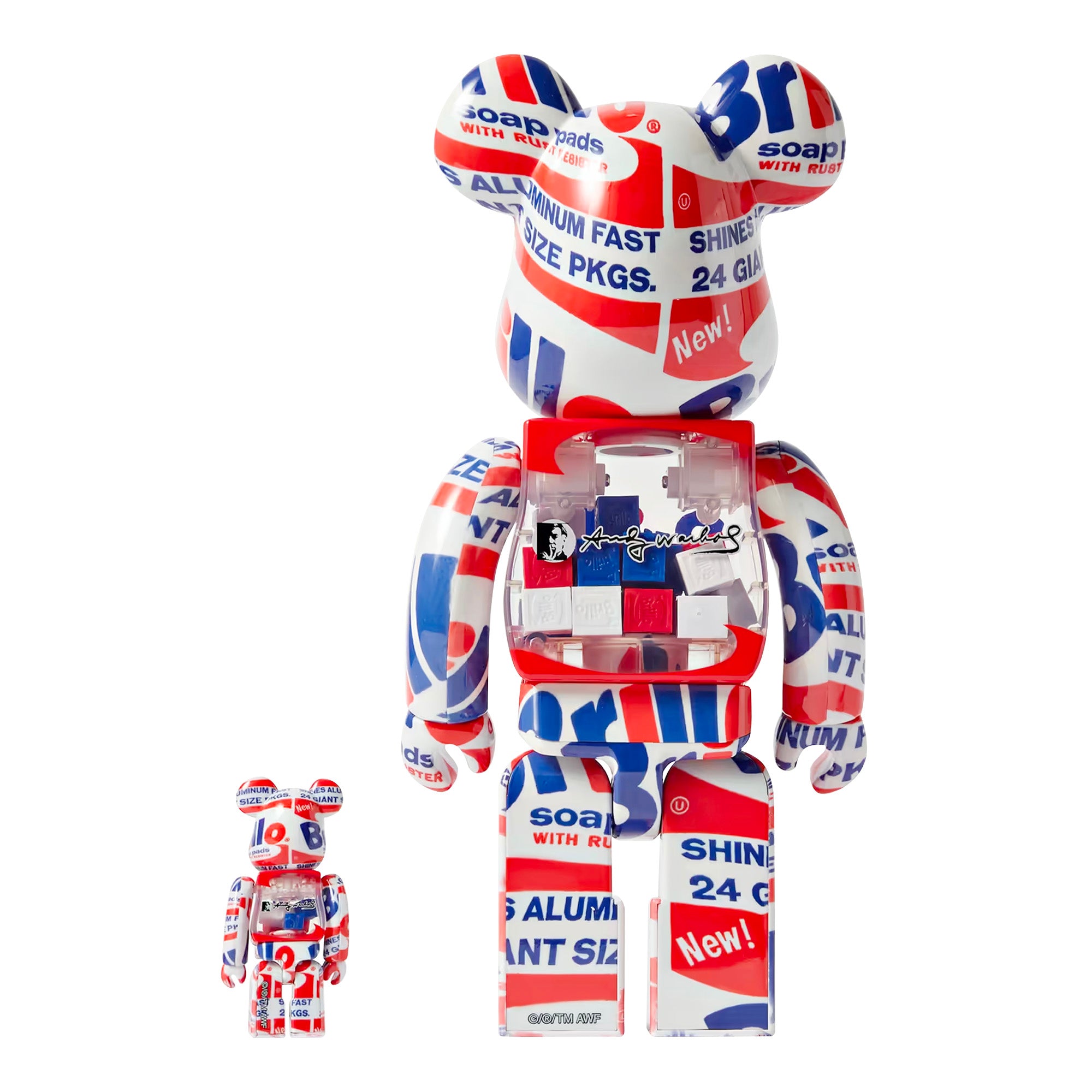 限定セール2024BE＠RBRICK ANDY WARHOL “Brillo” 1000％ キャラクターグッズ