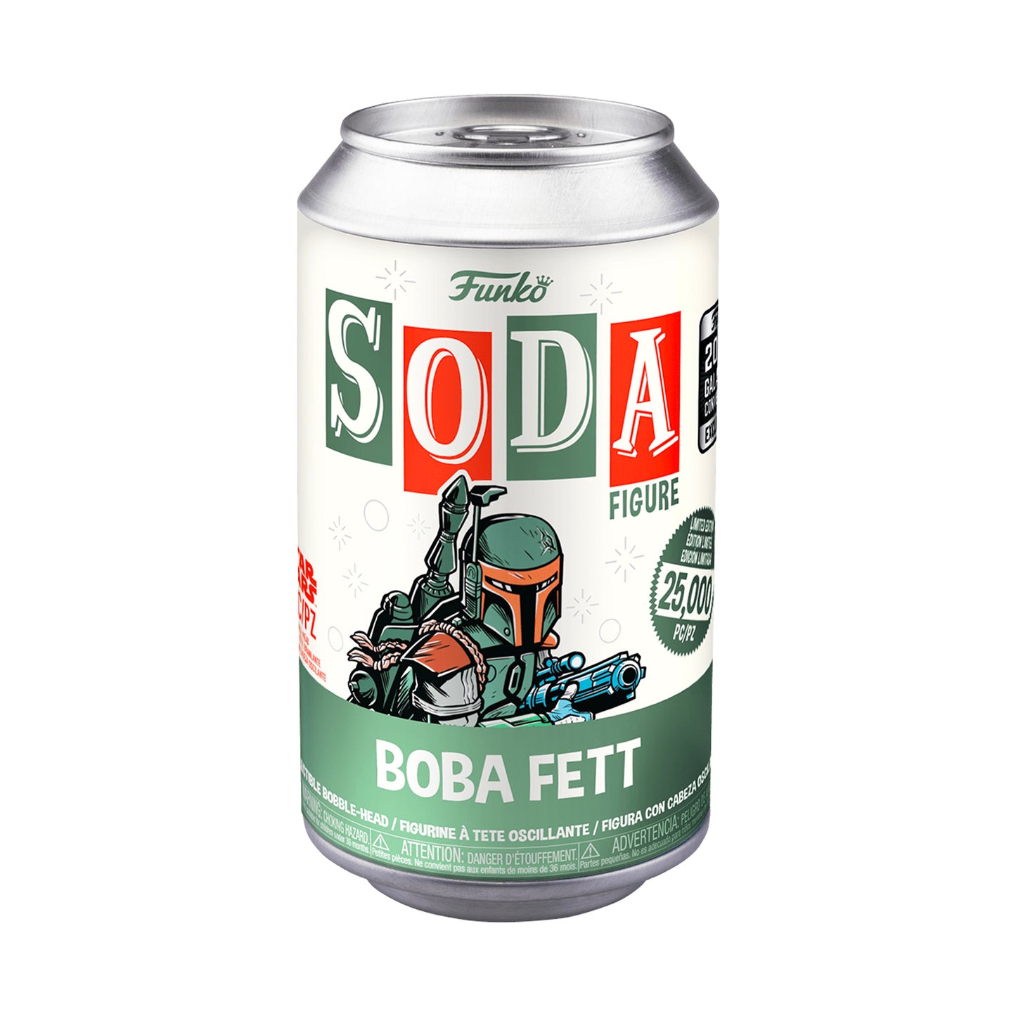 Funko Vinyl SODA: Boba Fett 25,000 Limited Edition (1 in 6 Chance at Chase)
