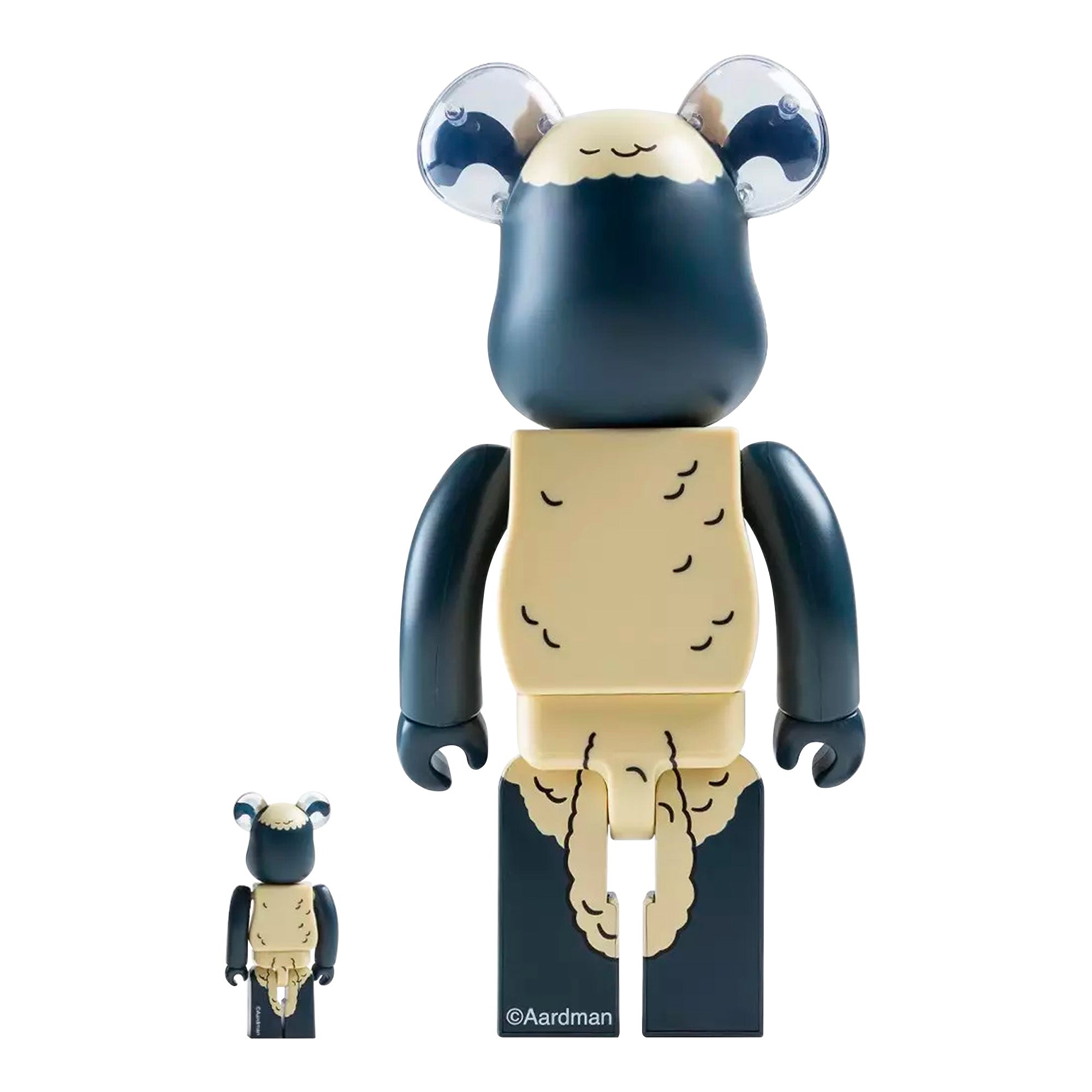 MEDICOM TOY: BE@RBRICK - Shaun the Sheep 100% u0026 400%