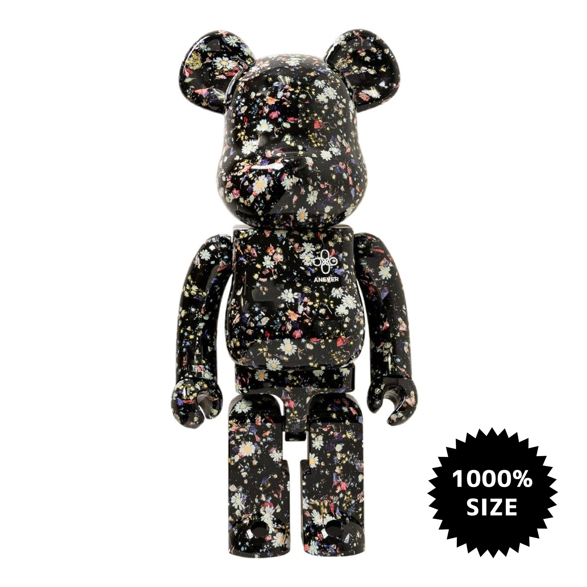 MEDICOM TOY: BE@RBRICK - Anever Black 1000% – TOY TOKYO